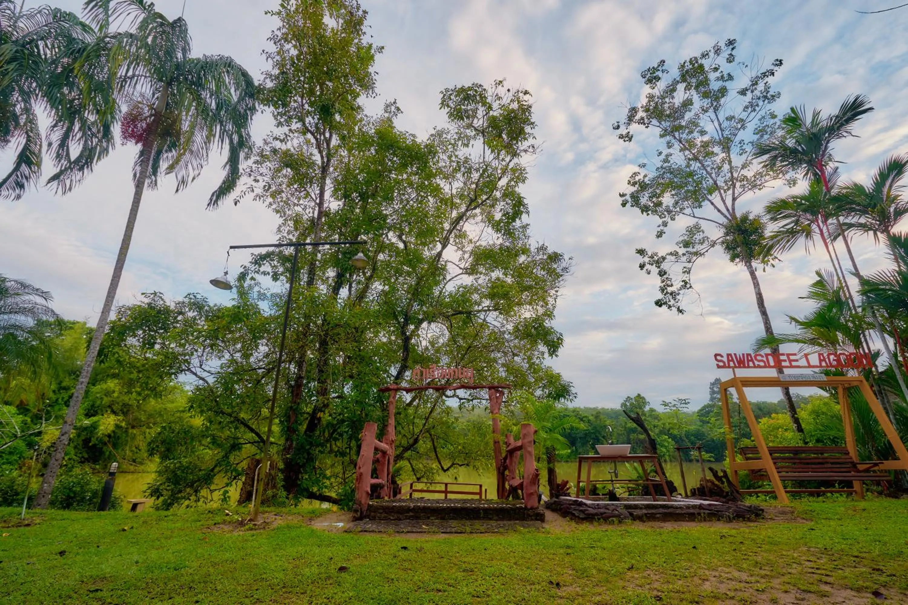 Day in Sawasdee Lagoon Camping & Restaurant