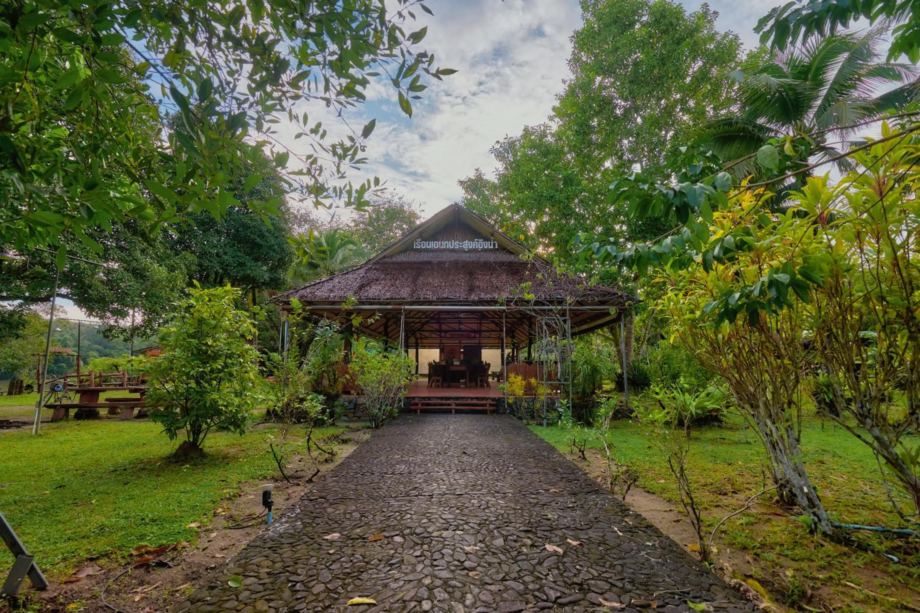 Property building in Sawasdee Lagoon Camping & Restaurant