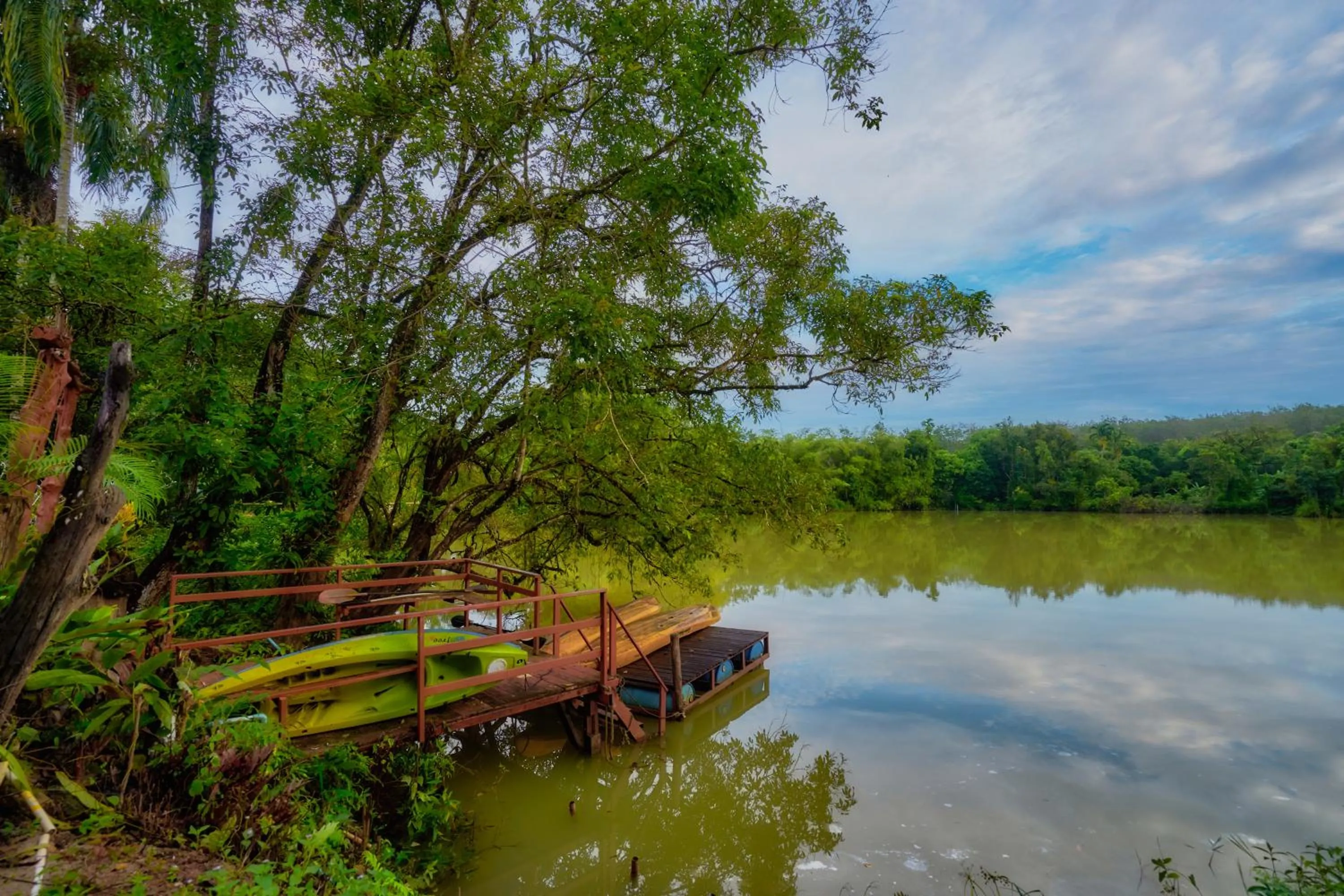 Natural landscape in Sawasdee Lagoon Camping & Restaurant