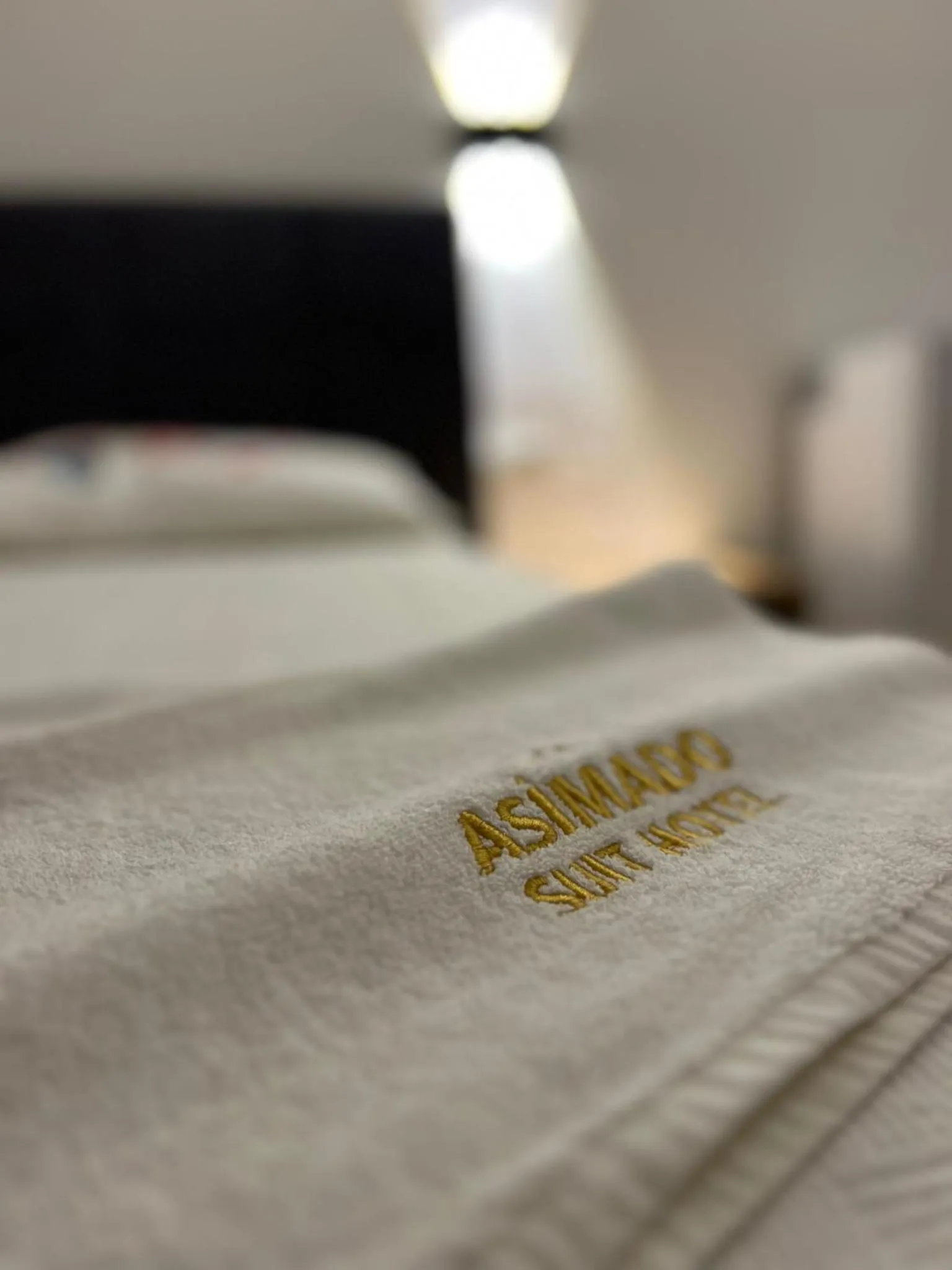 towels, Bed in Asimado Hotel