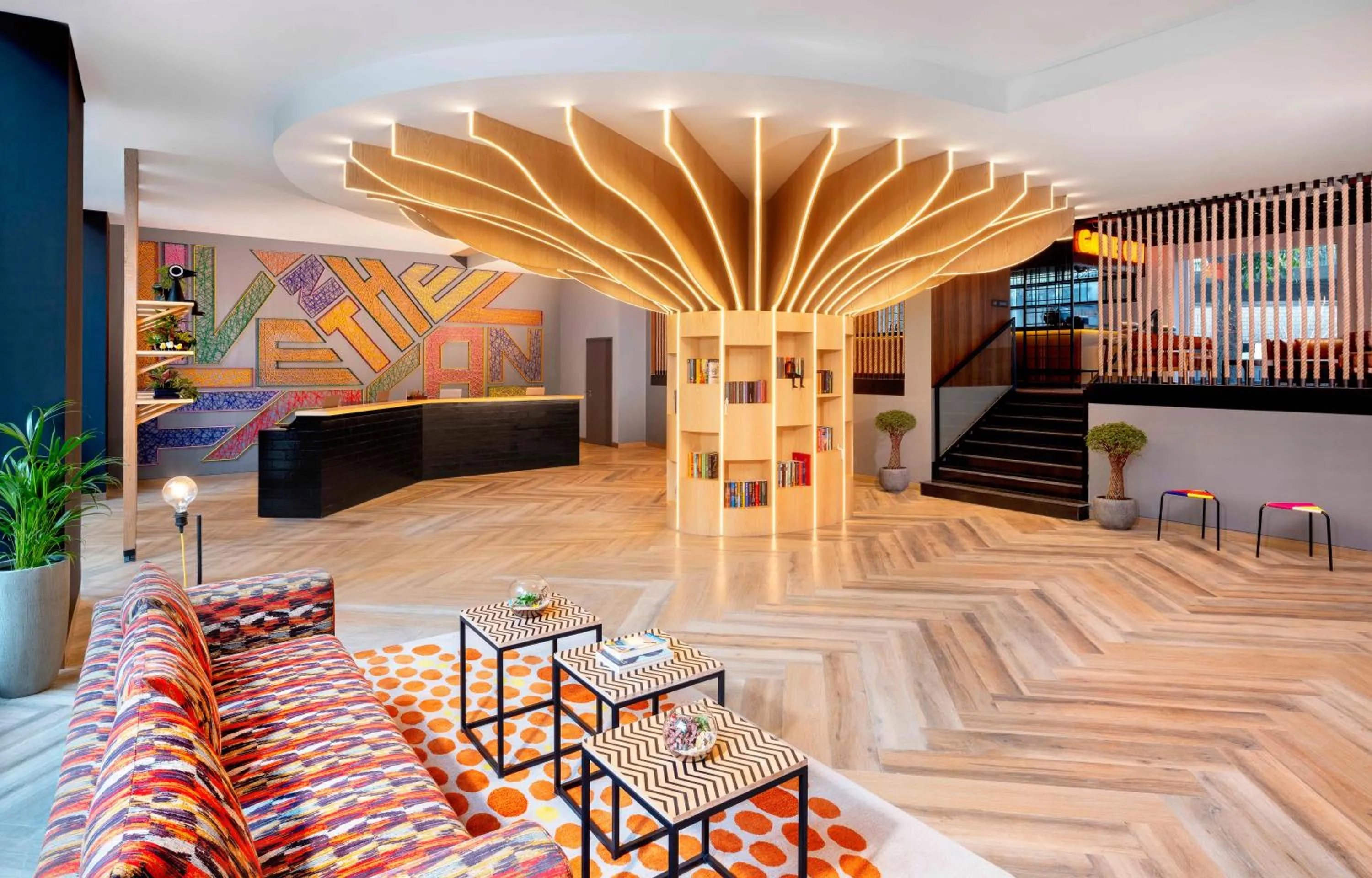 Lobby or reception in Ginger Mumbai Airport