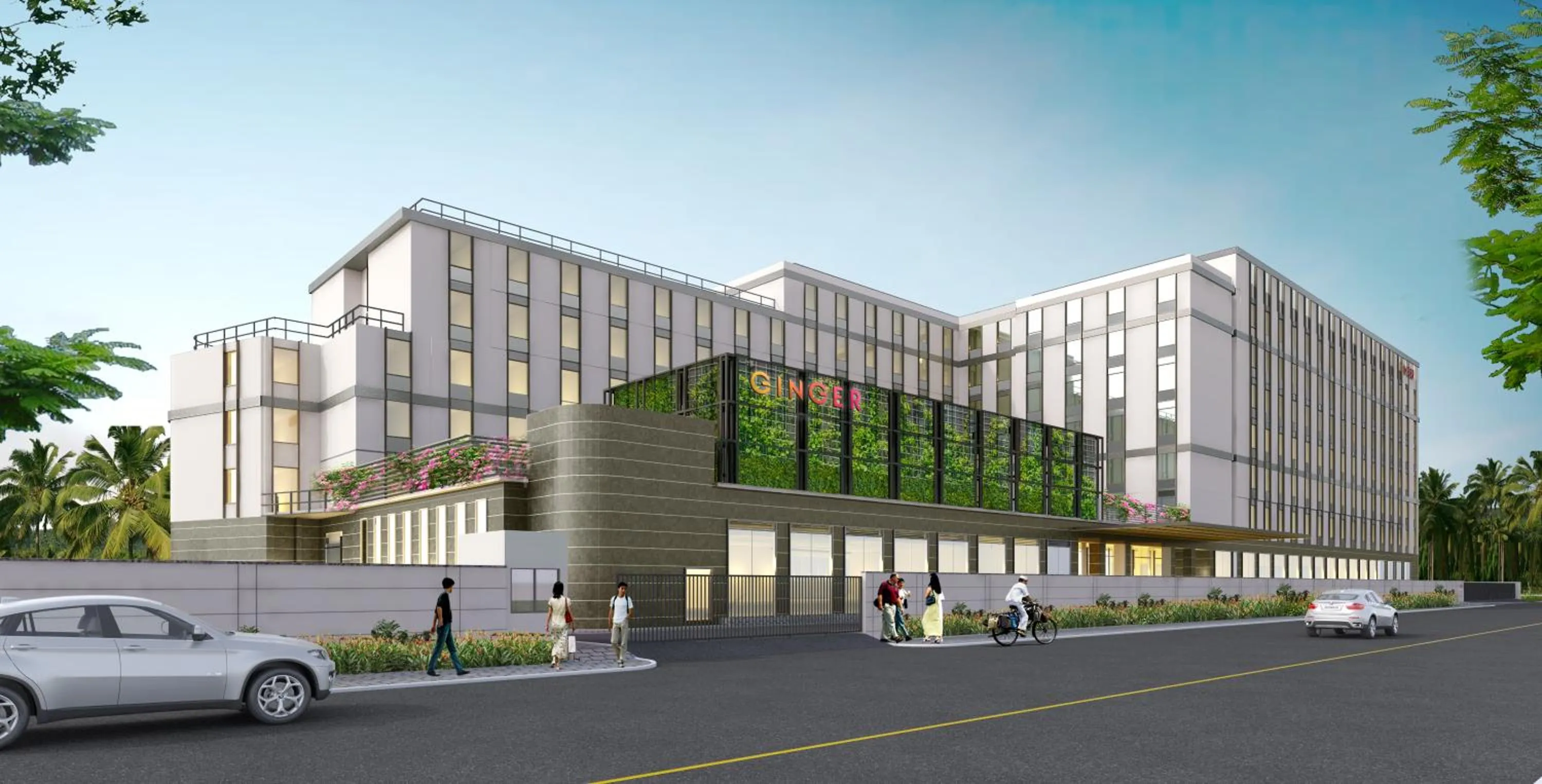 Property building in Ginger Mumbai Airport