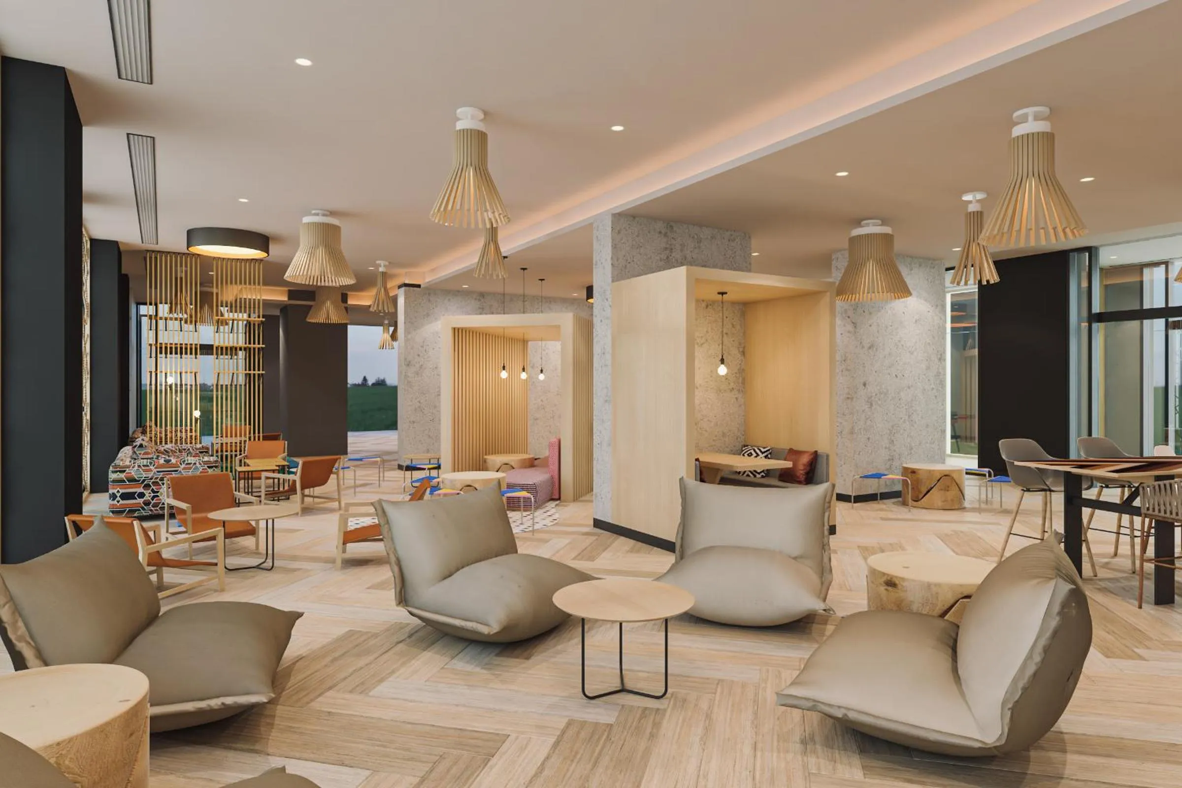 Lobby or reception in Ginger Mumbai Airport