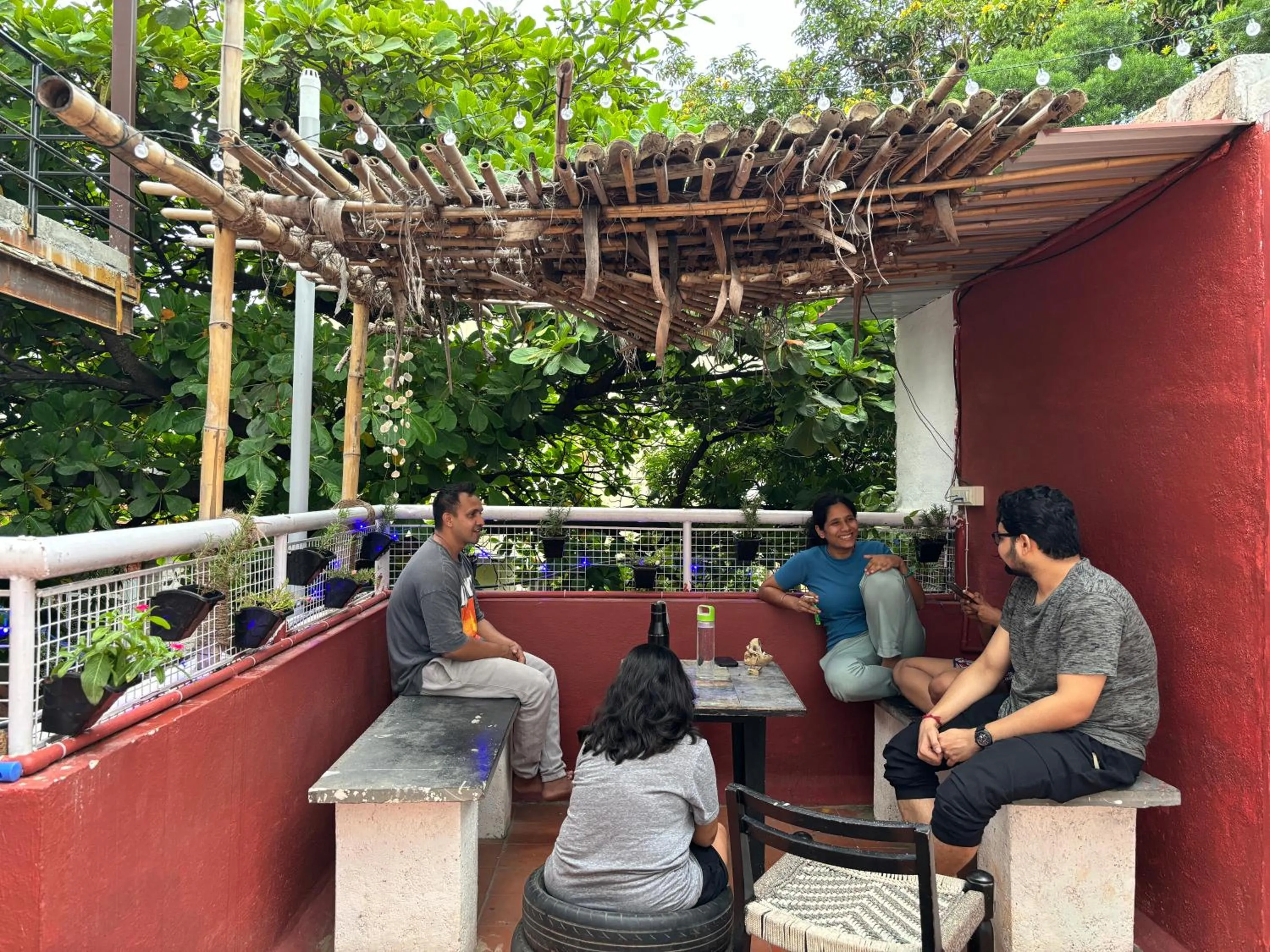 Balcony/Terrace in BYOC Hostels - Indiranagar
