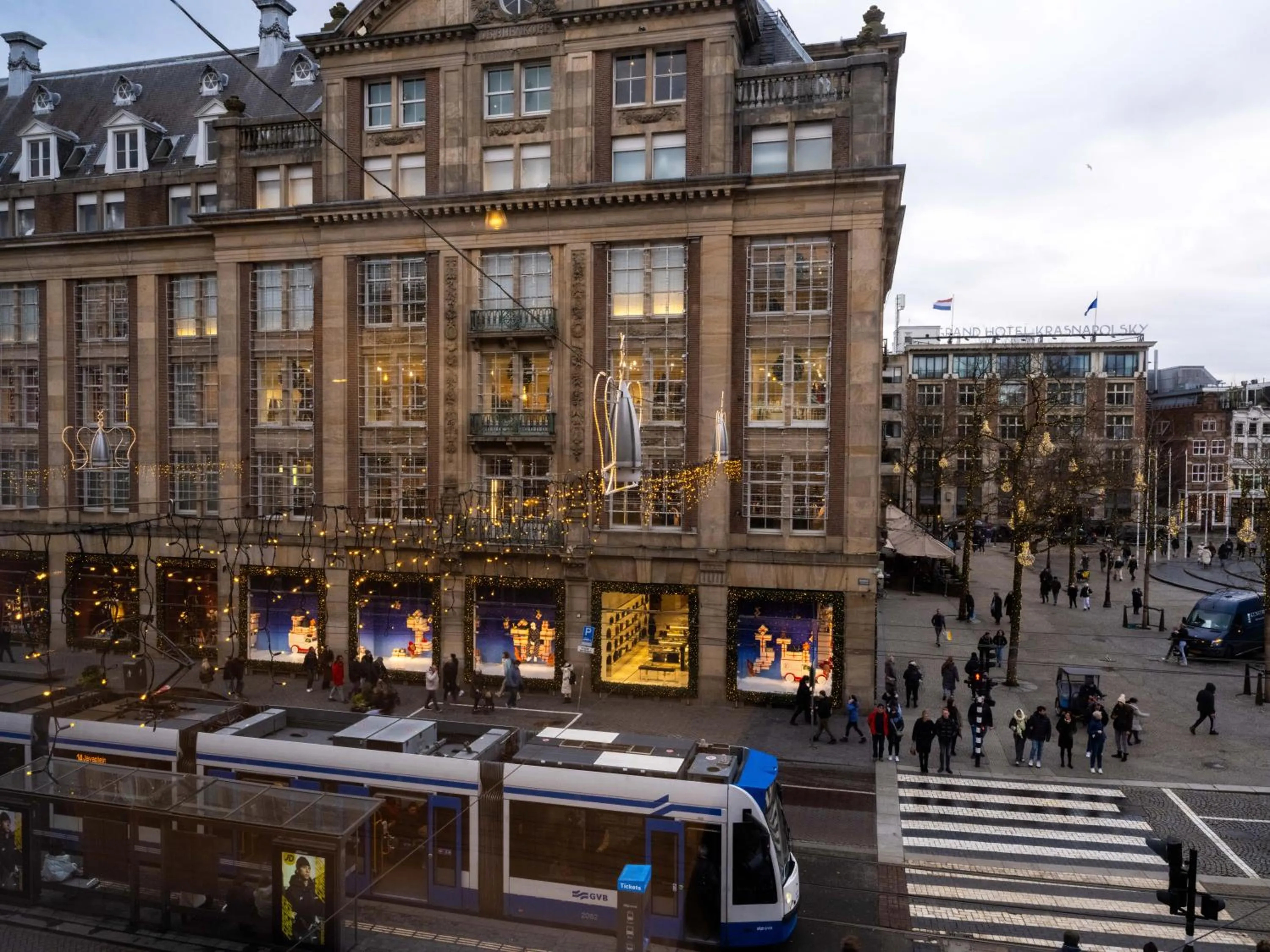 City view in Swissôtel Amsterdam