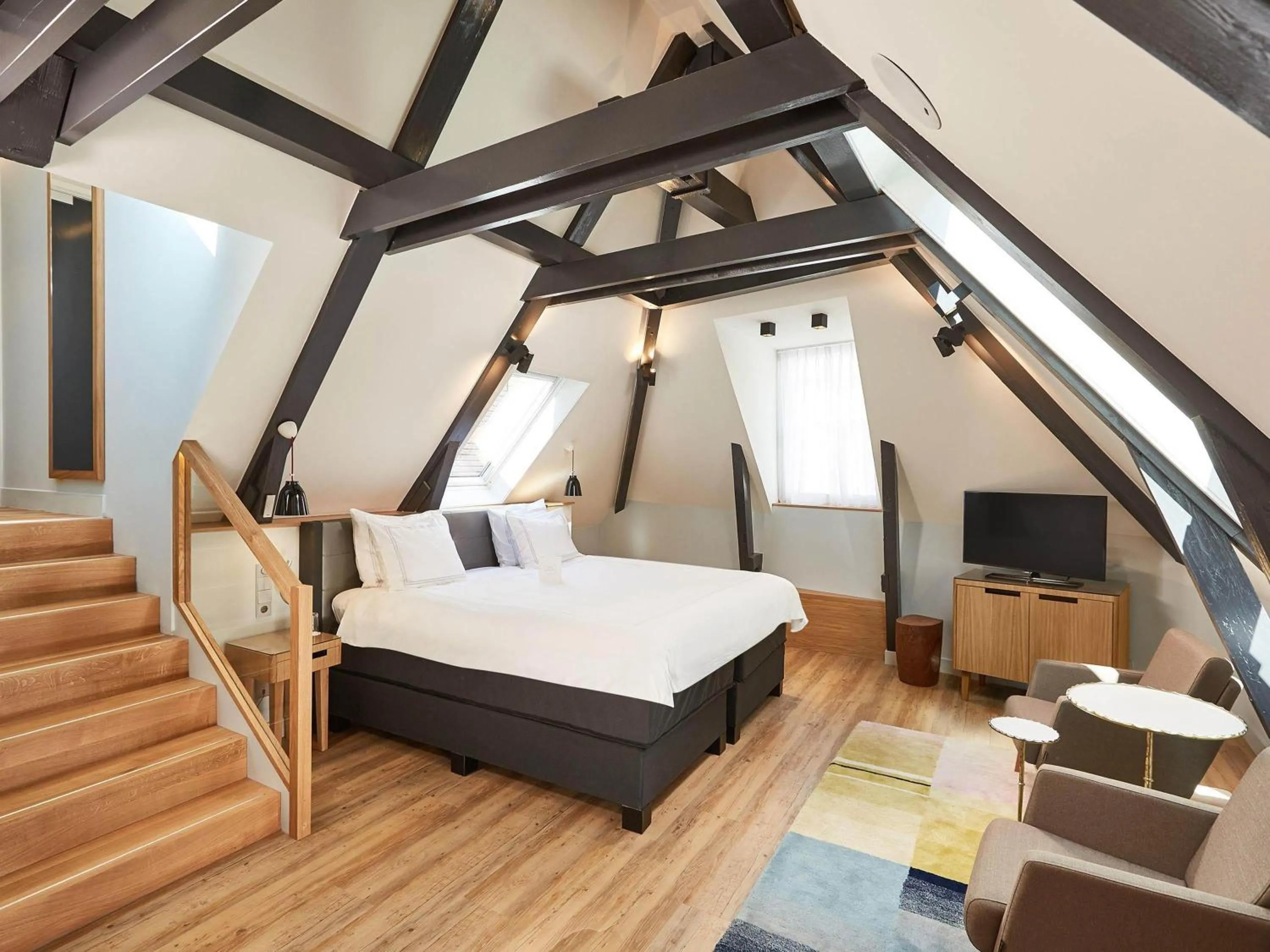 Bedroom, Bed in Swissôtel Amsterdam