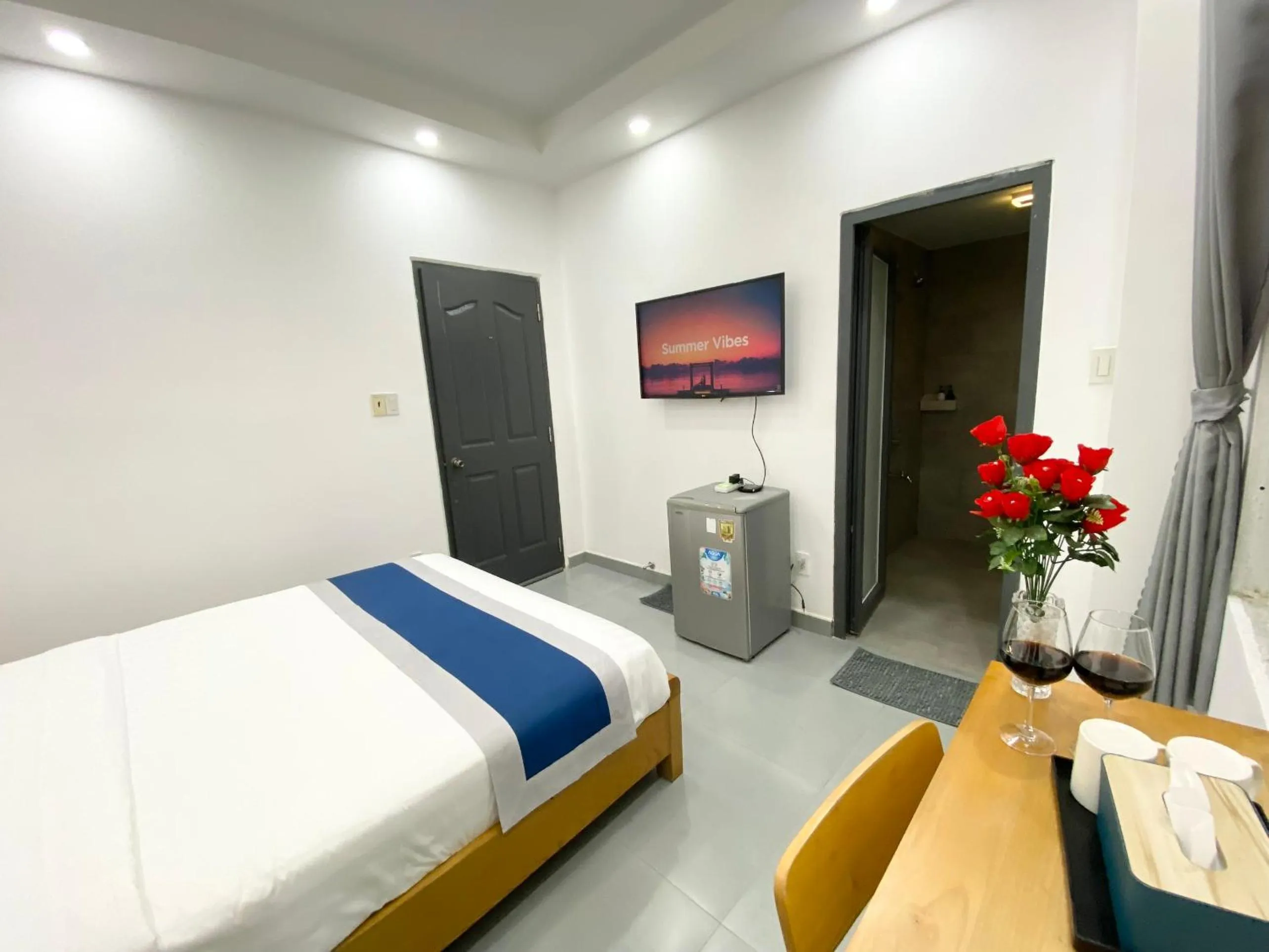 Bedroom, Bed in Home Away Minh Khai - Serviced Apartment