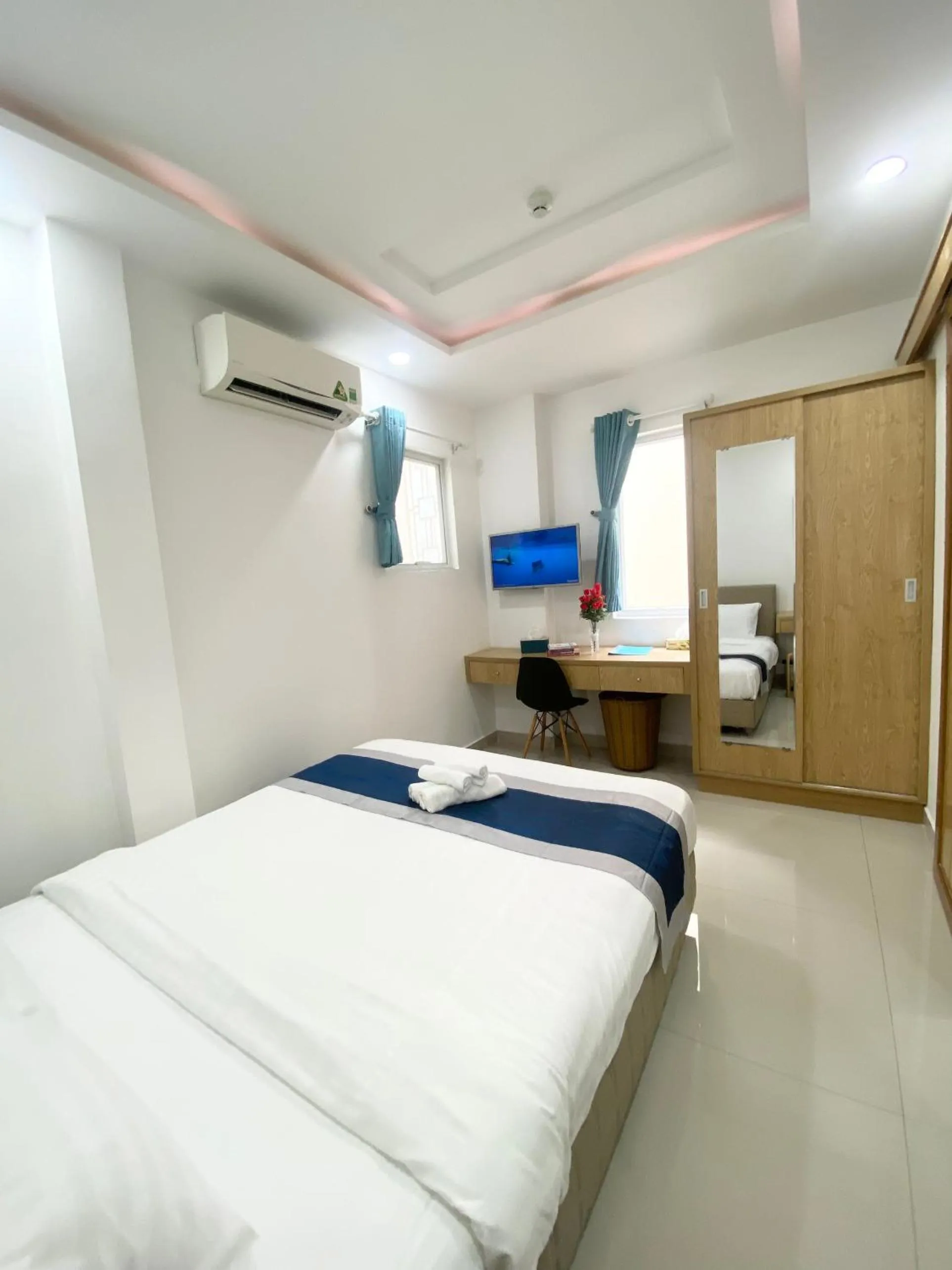 Bedroom, Bed in Home Away Minh Khai - Serviced Apartment