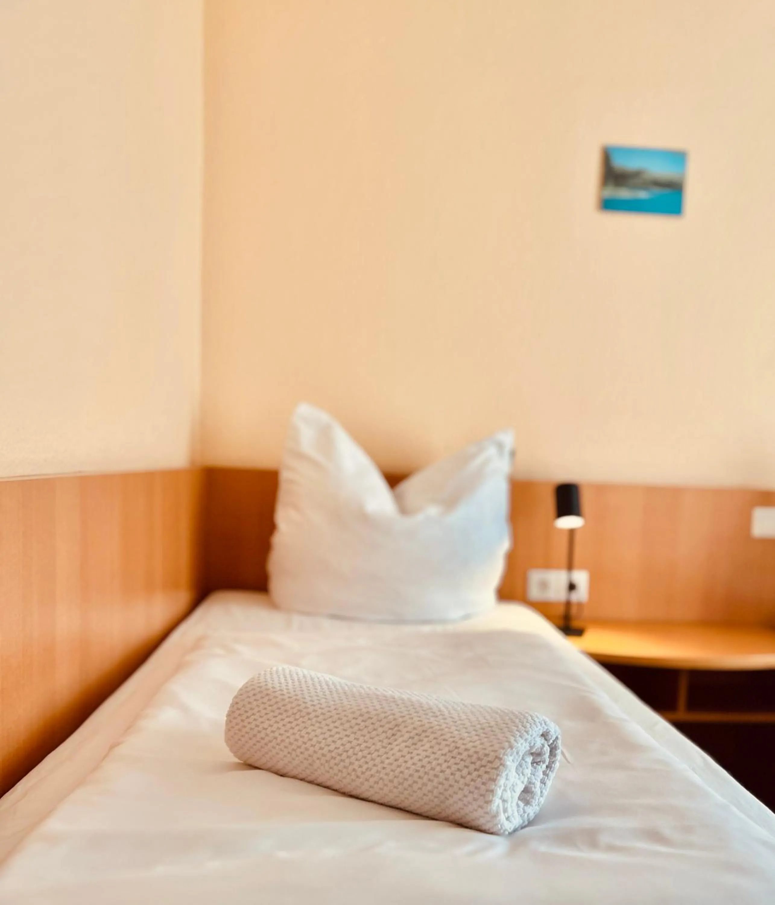 Bed in TM Hotel Westfalen