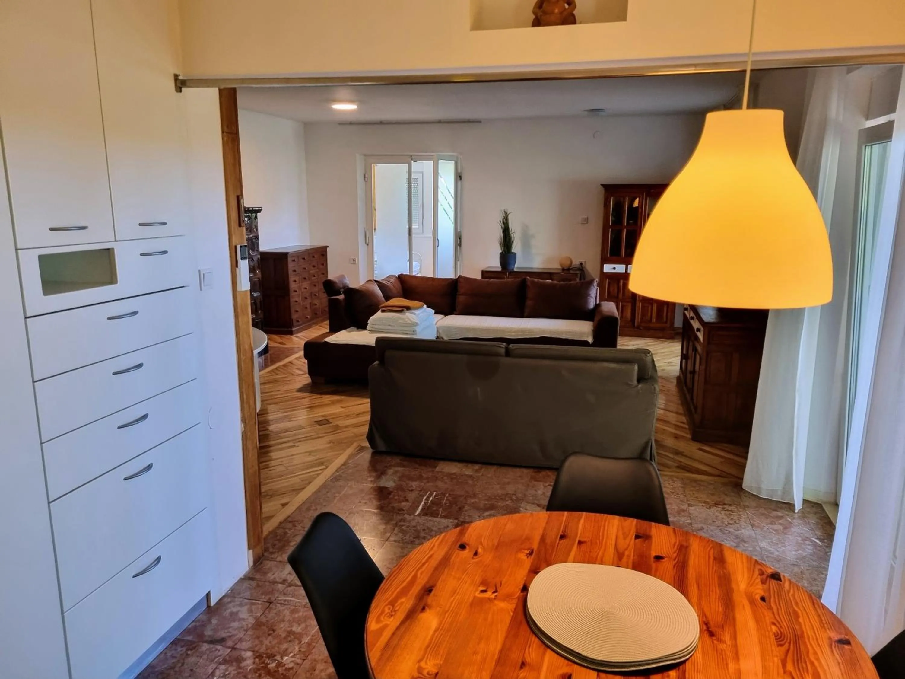 Dining area in F13 Apartment