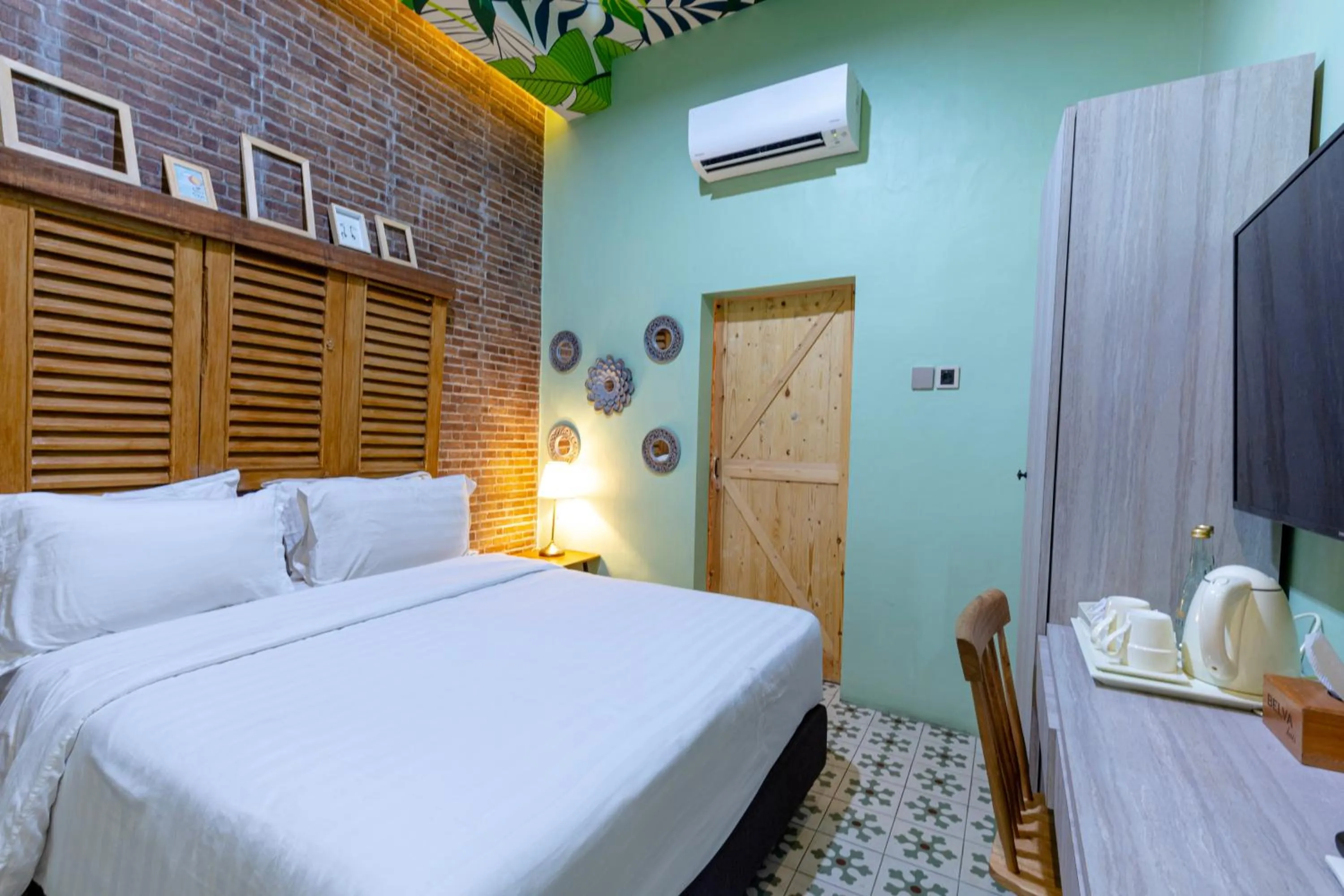 Bathroom, Bed in BELVA huis