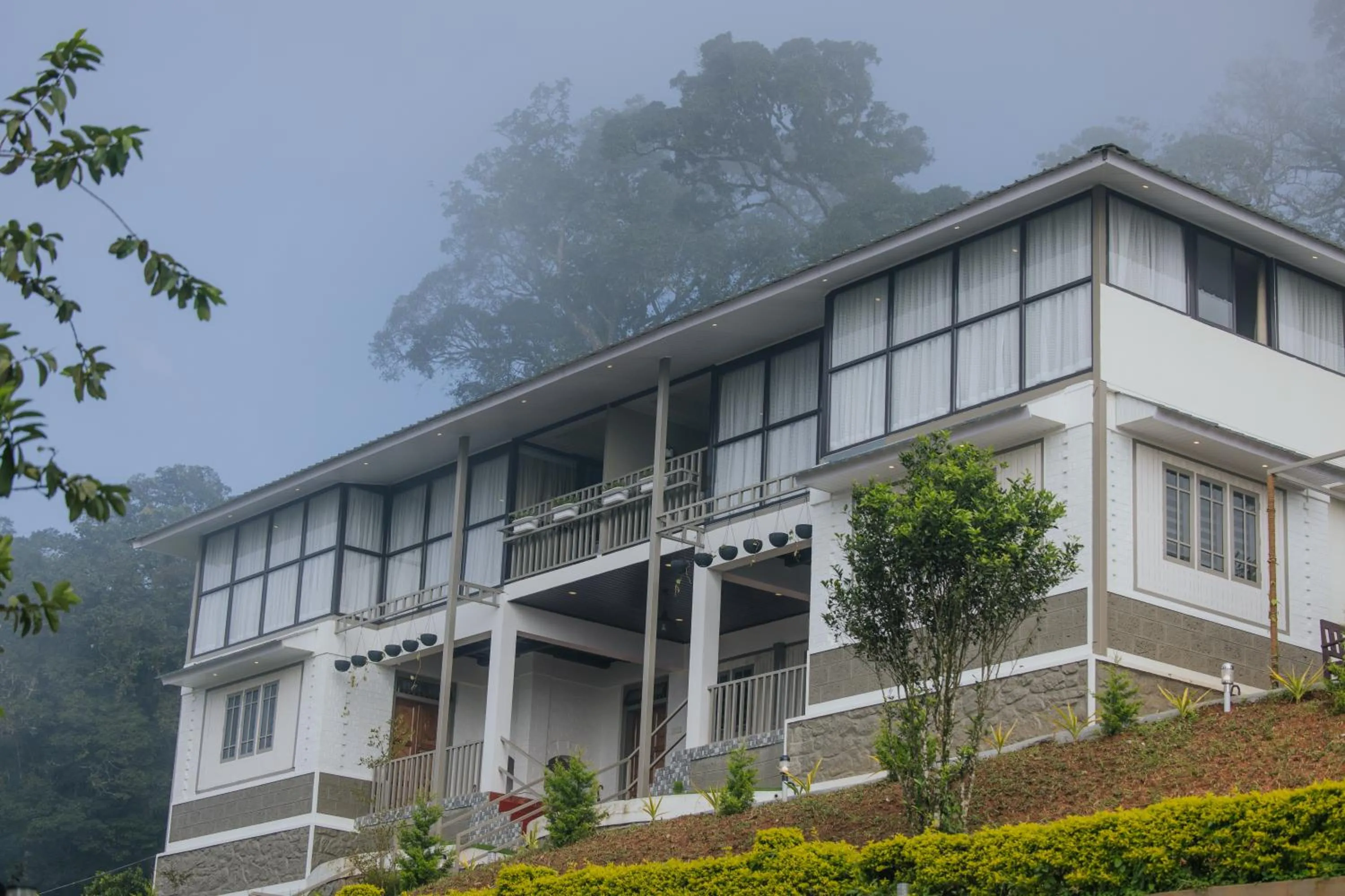 Property building in Misty Courtyard Resort