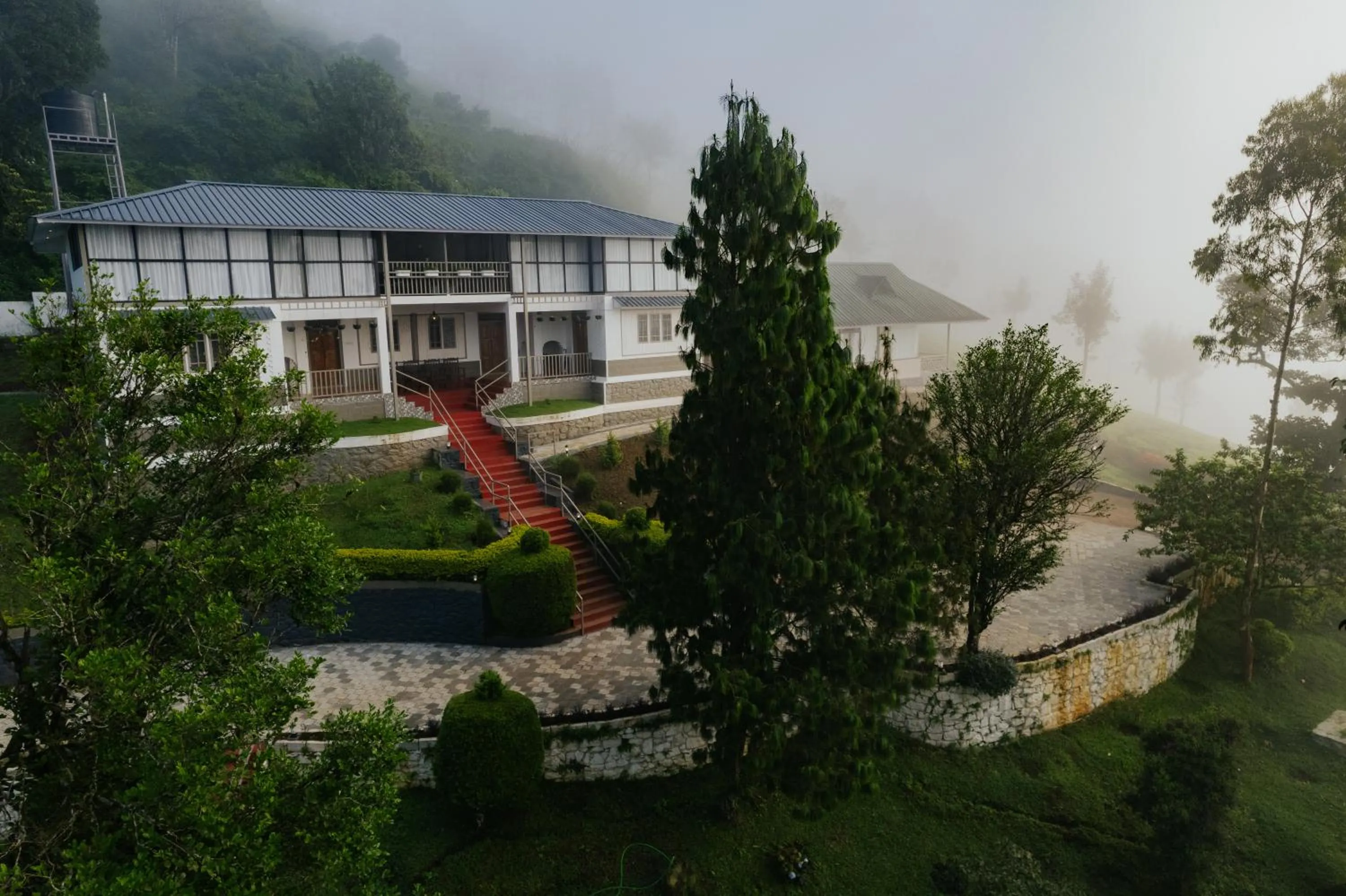 Property building in Misty Courtyard Resort