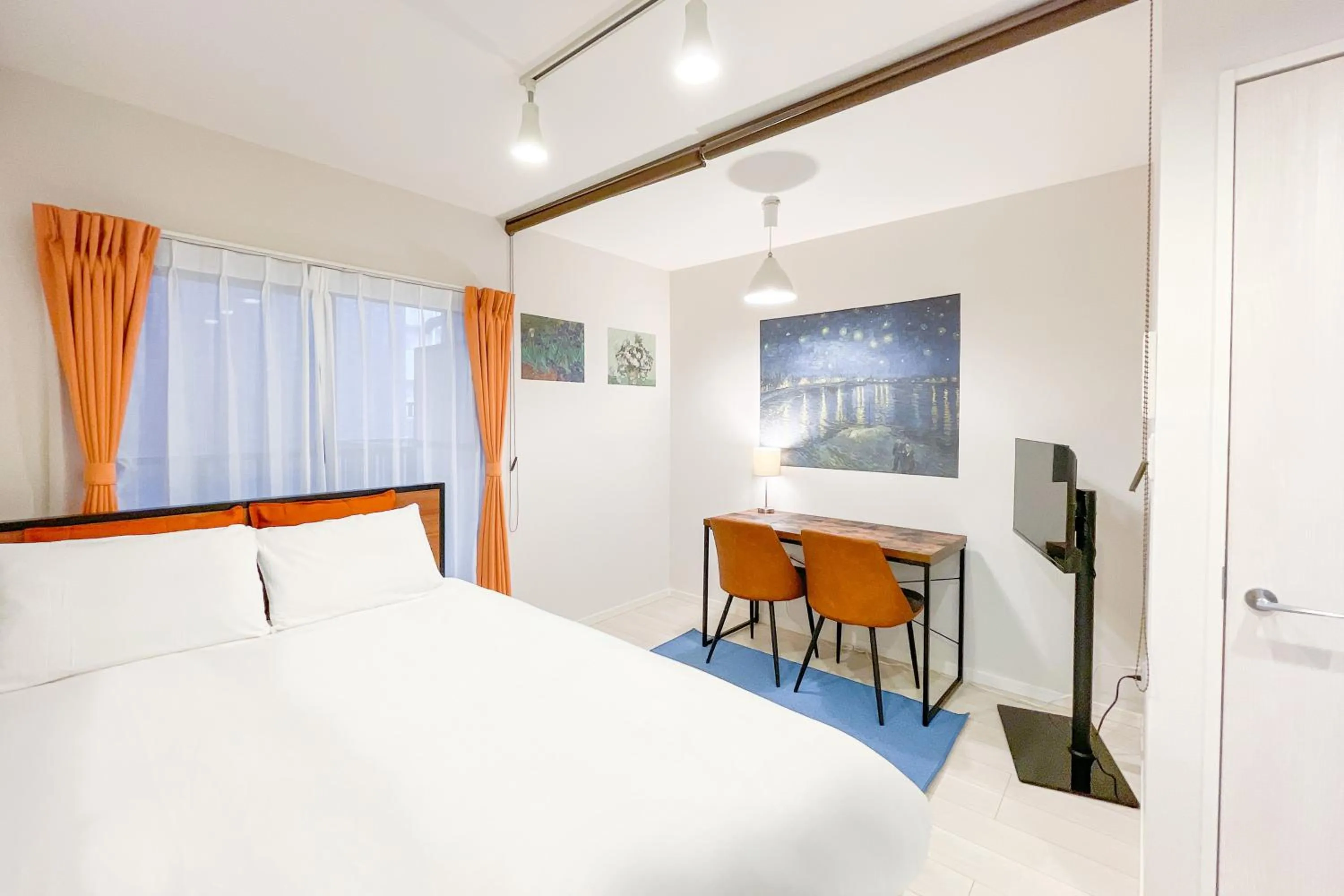 Bed in Blossom Terrace Ryogoku