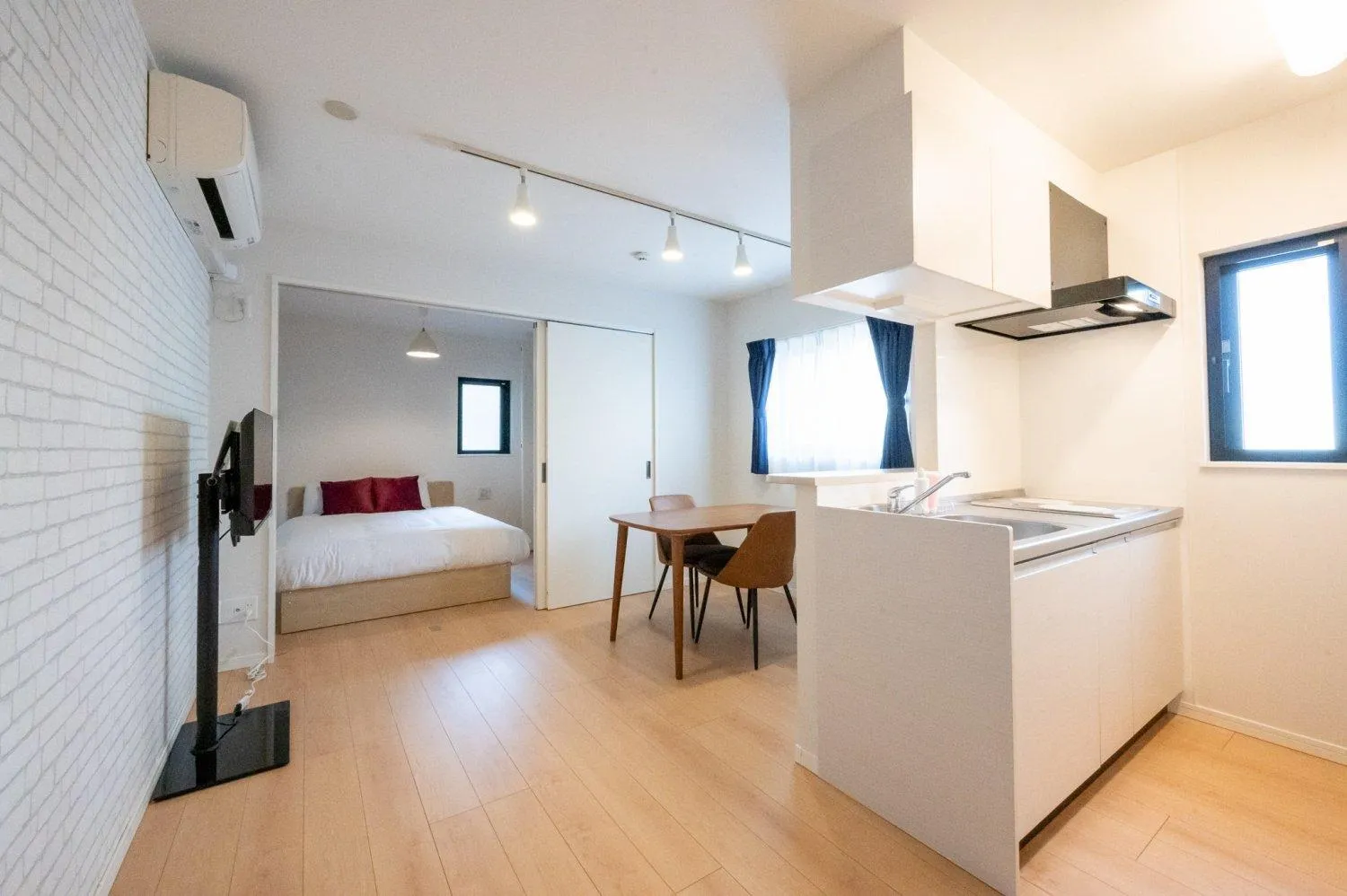 Bed in Blossom Terrace Ryogoku