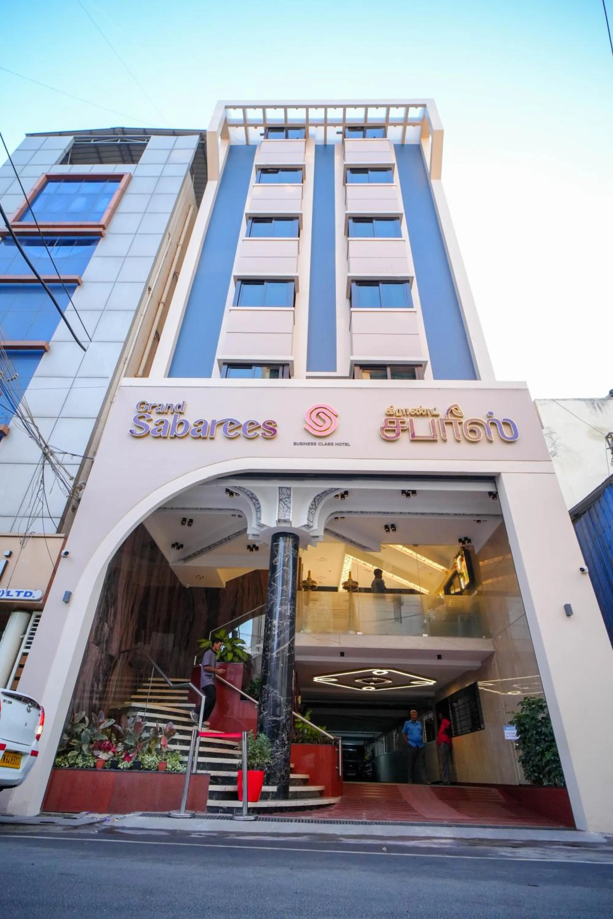 Property building in Hotel Grand Sabarees