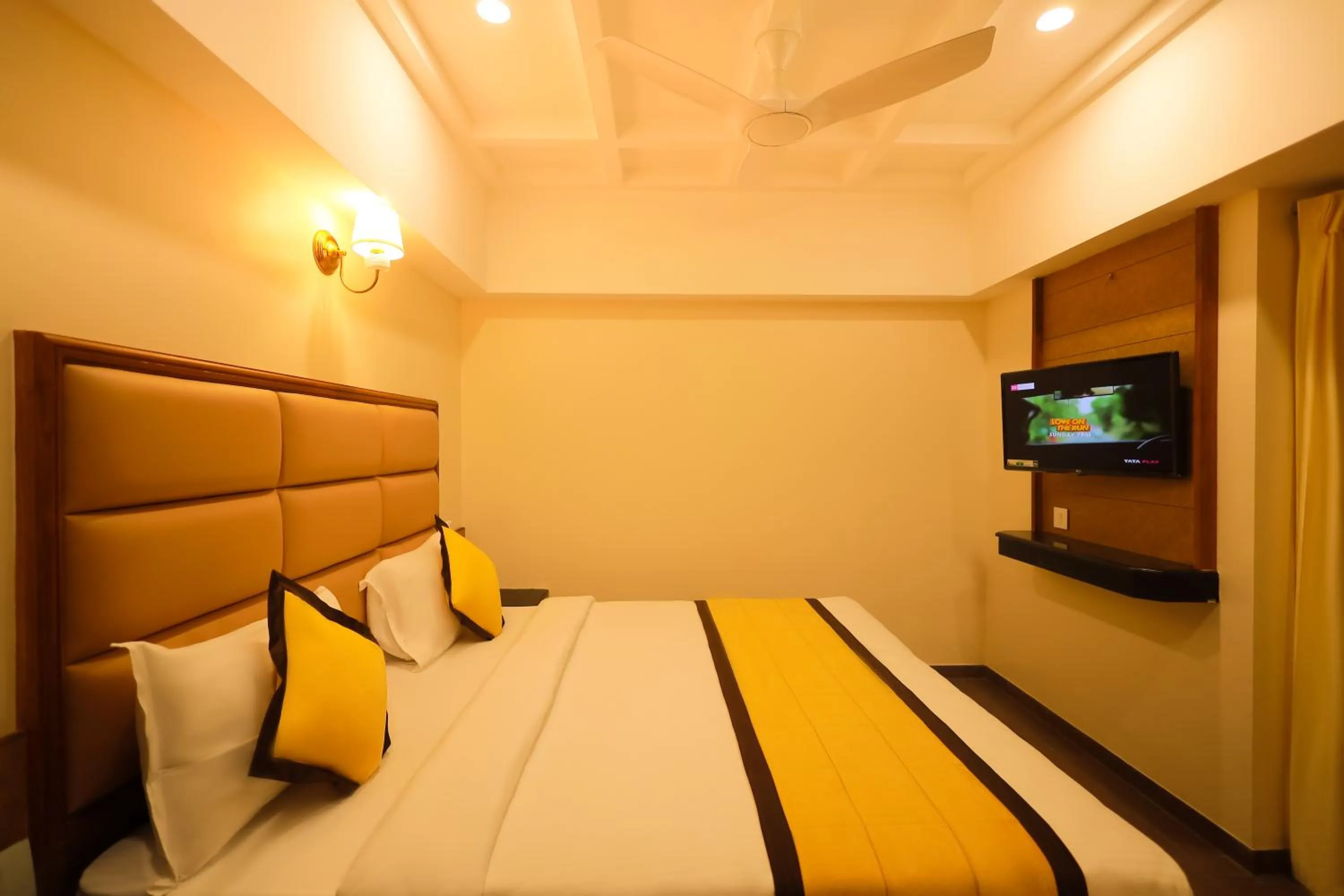 Bedroom, Bed in Hotel Grand Sabarees