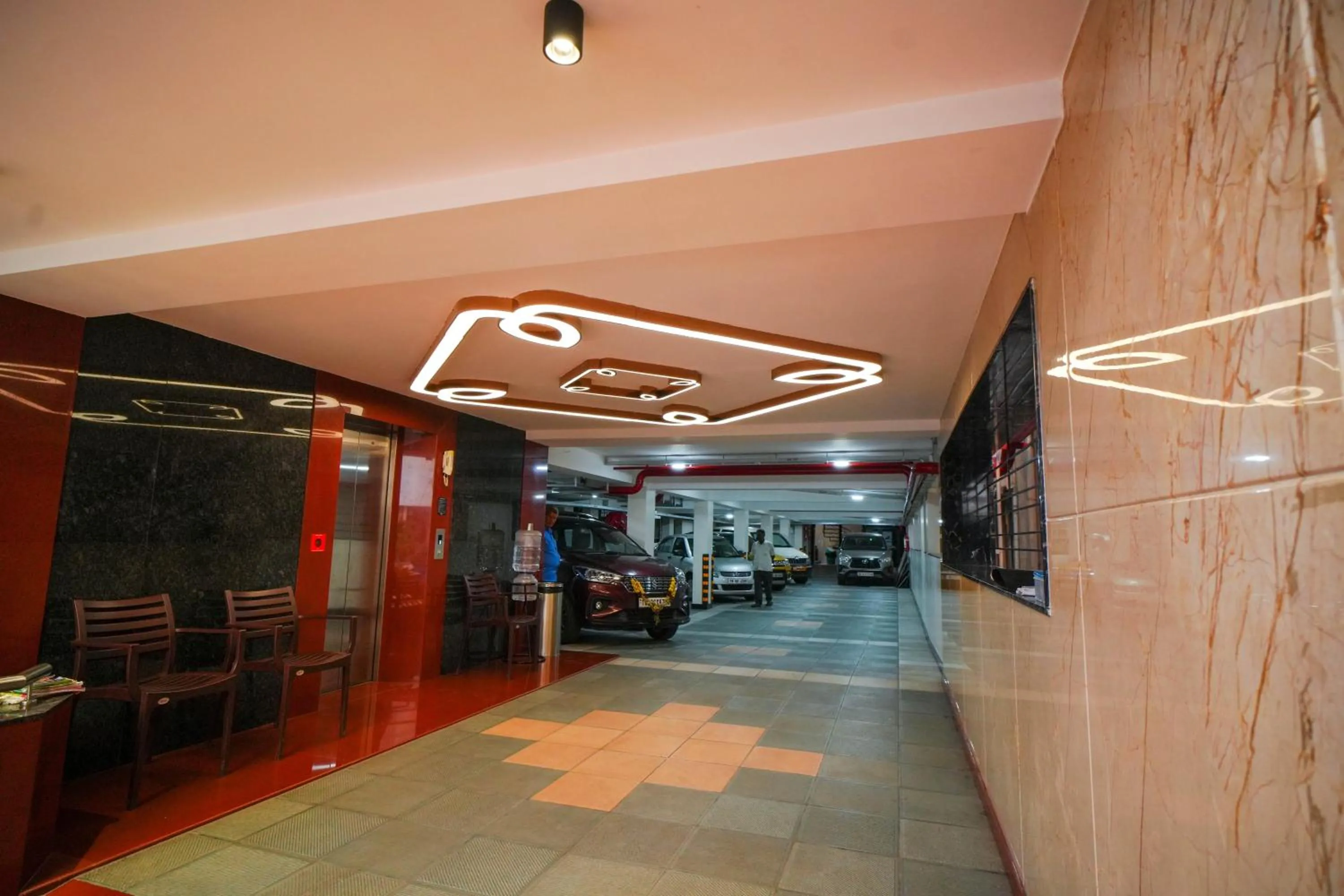 Parking in Hotel Grand Sabarees