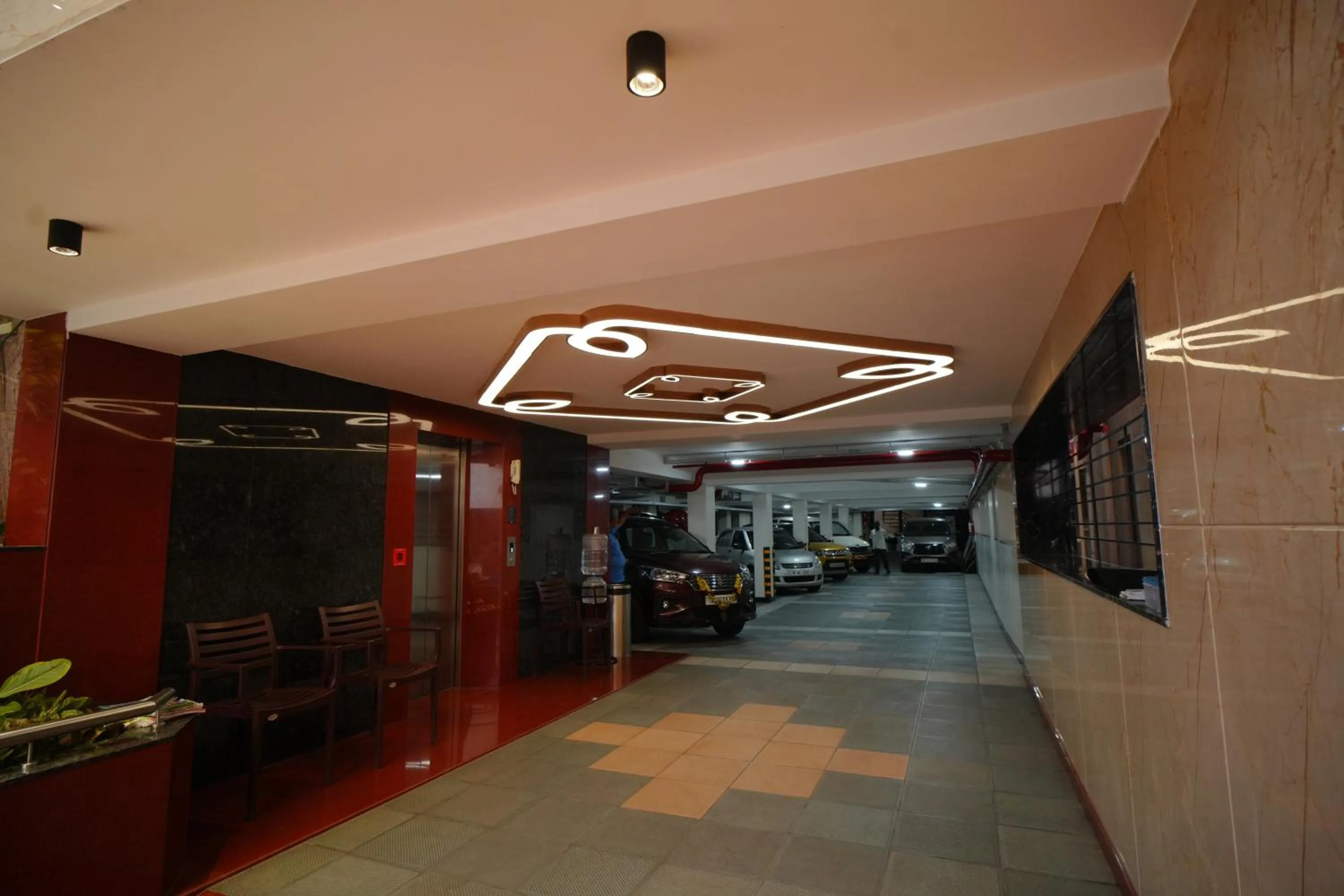 Parking in Hotel Grand Sabarees