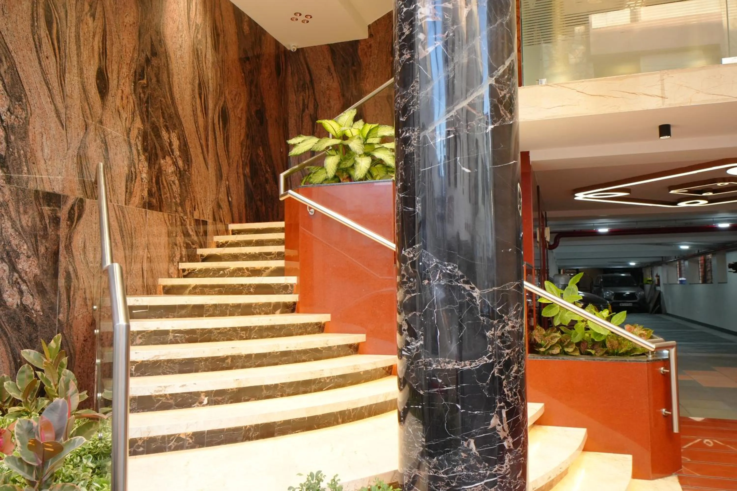 Facade/entrance in Hotel Grand Sabarees