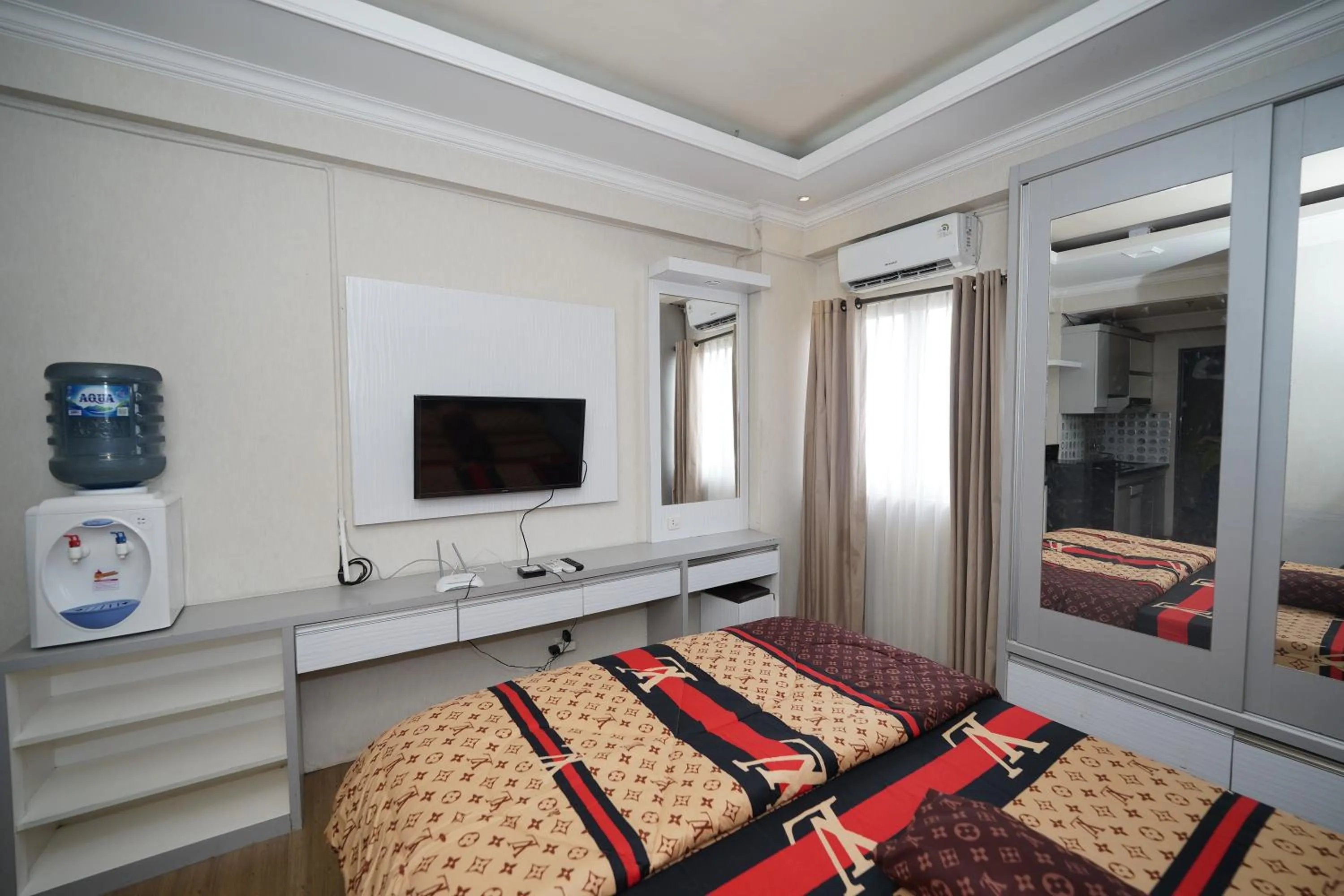 Bedroom in Perfect Stay Apartement The Suites Metro Bandung By Sultan Property