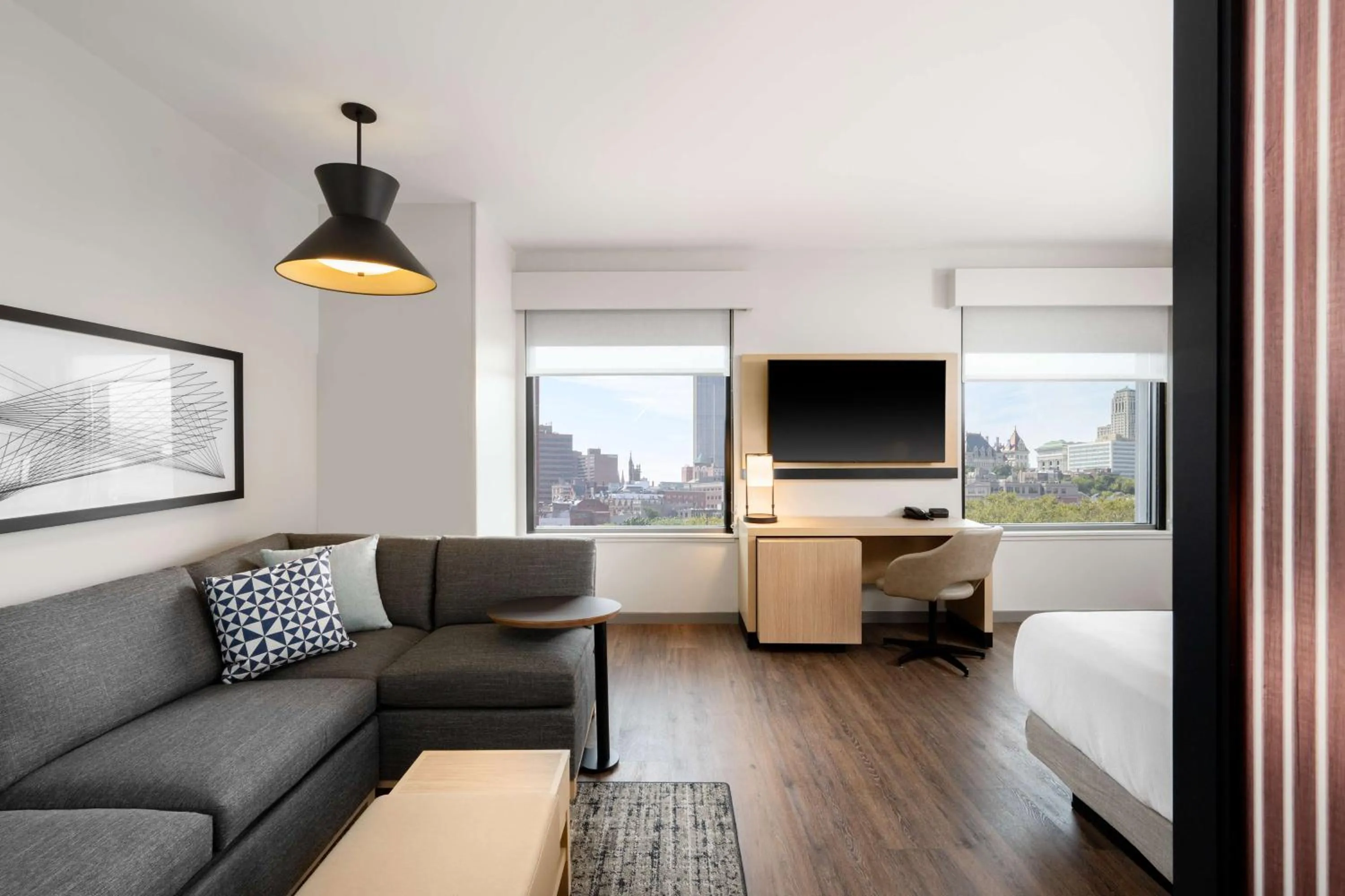 Bedroom in Hyatt Place Albany Downtown