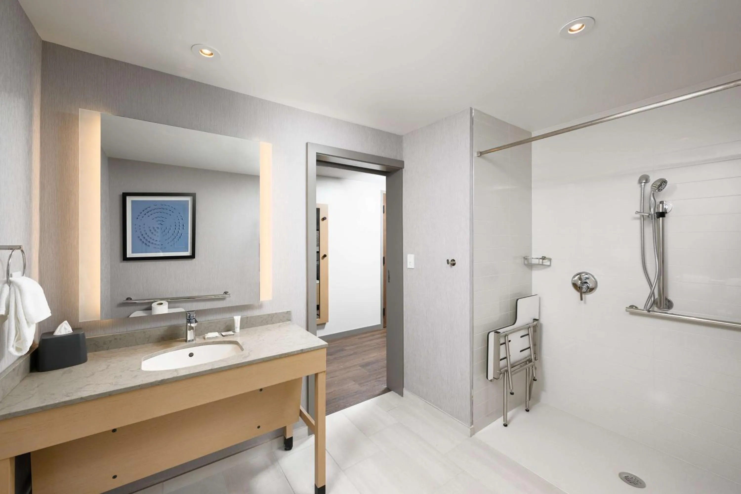 Bathroom in Hyatt Place Albany Downtown