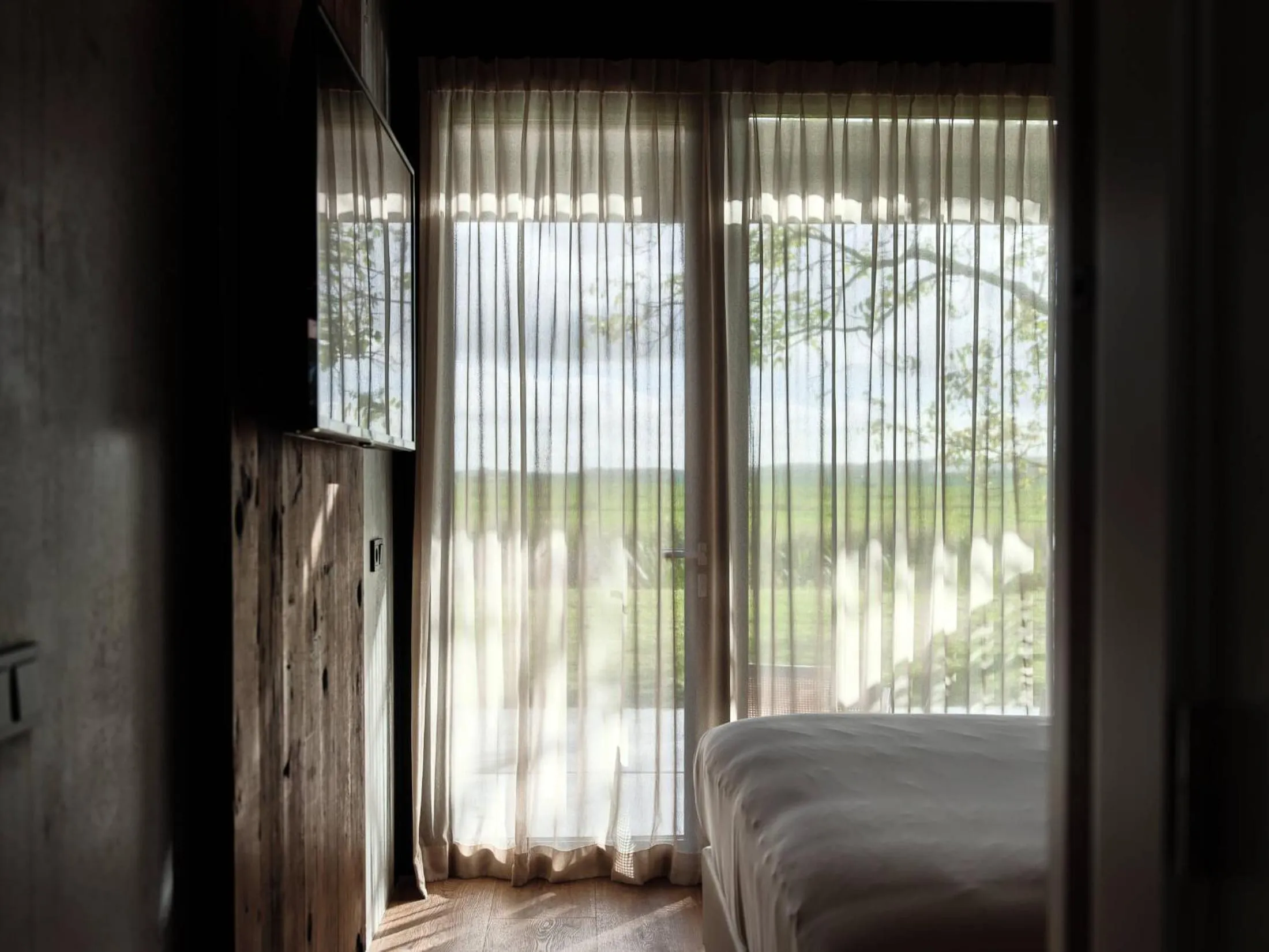 View (from property/room), Bed in Hajé Nieuwegein