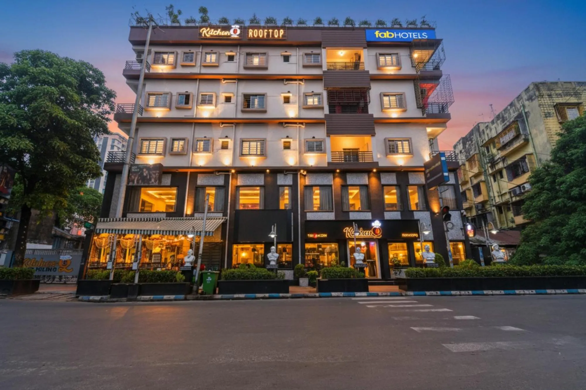 Property building in FabHotel Kitchen Q Inn - Belaghata