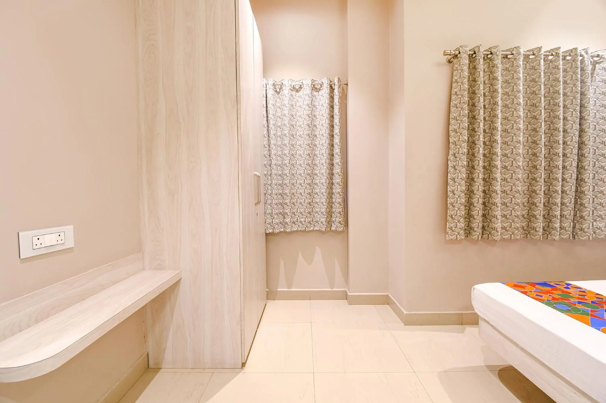 Bedroom, Bed in FabHotel Kitchen Q Inn - Belaghata