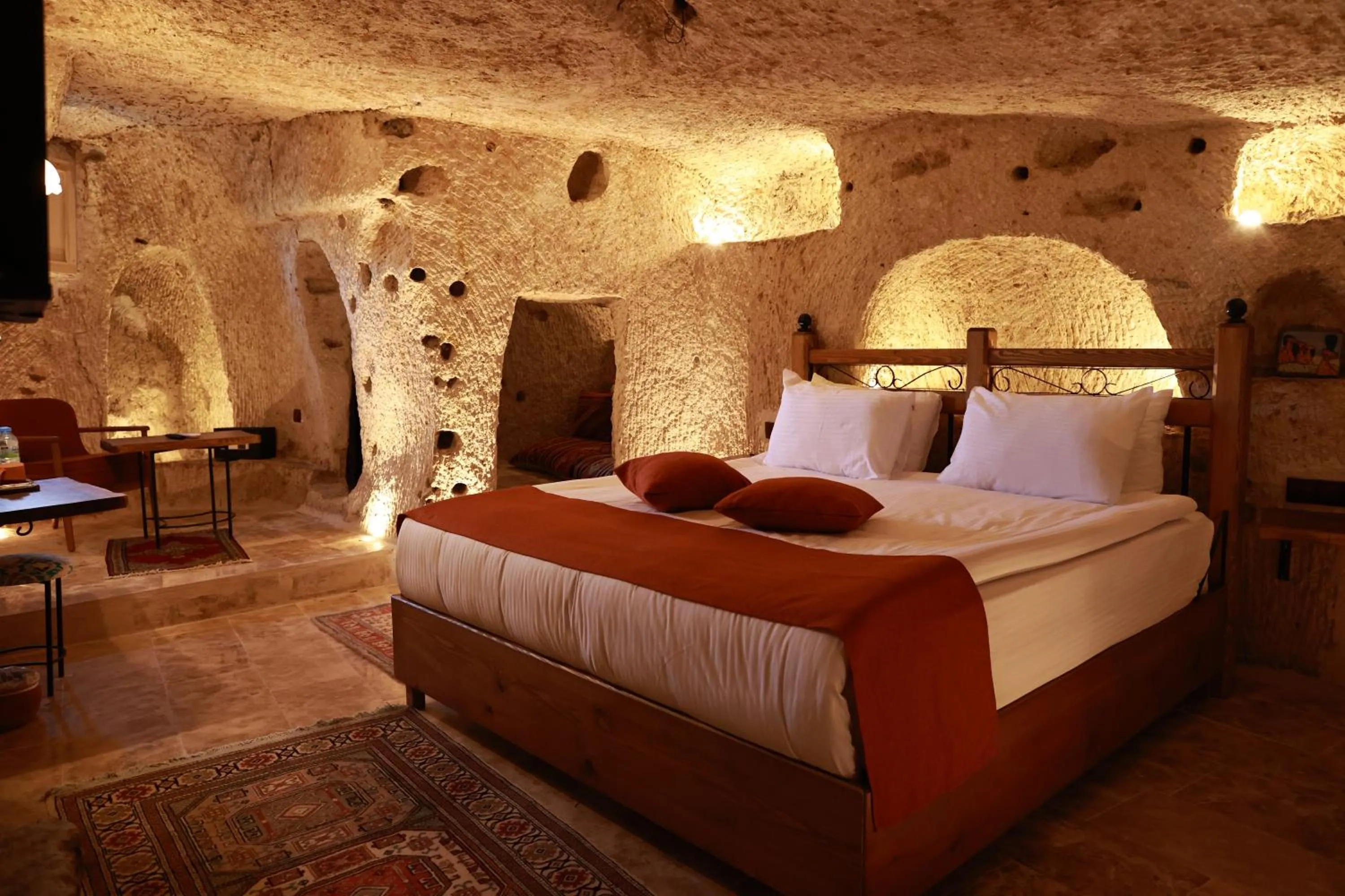 Bed in Peruna Cave