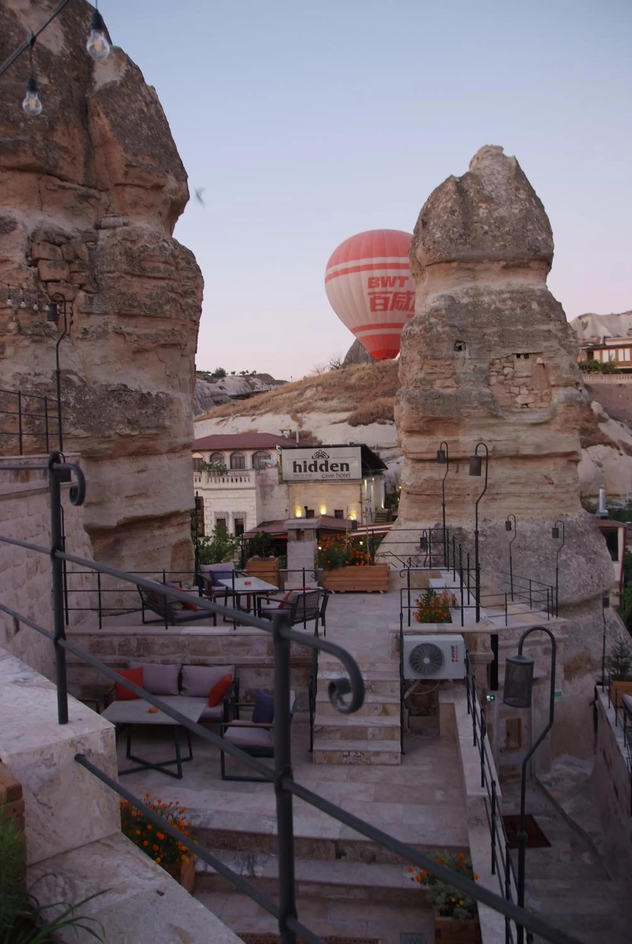 Natural landscape in Peruna Cave