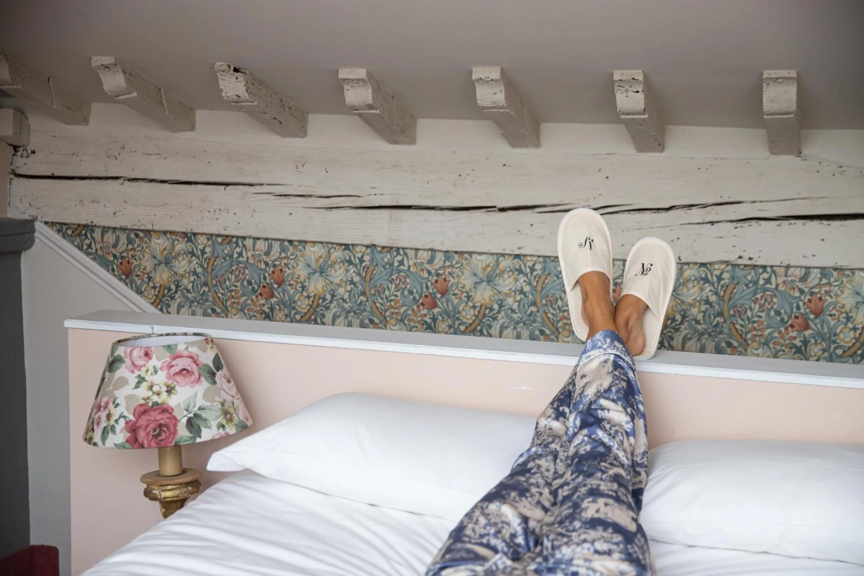 Decorative detail, Bed in Stella d'Italia