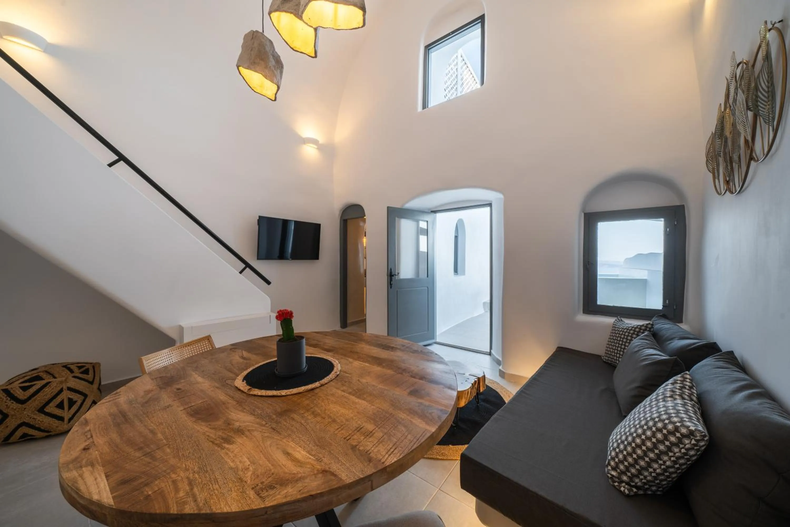 Living room in Bligos Villas