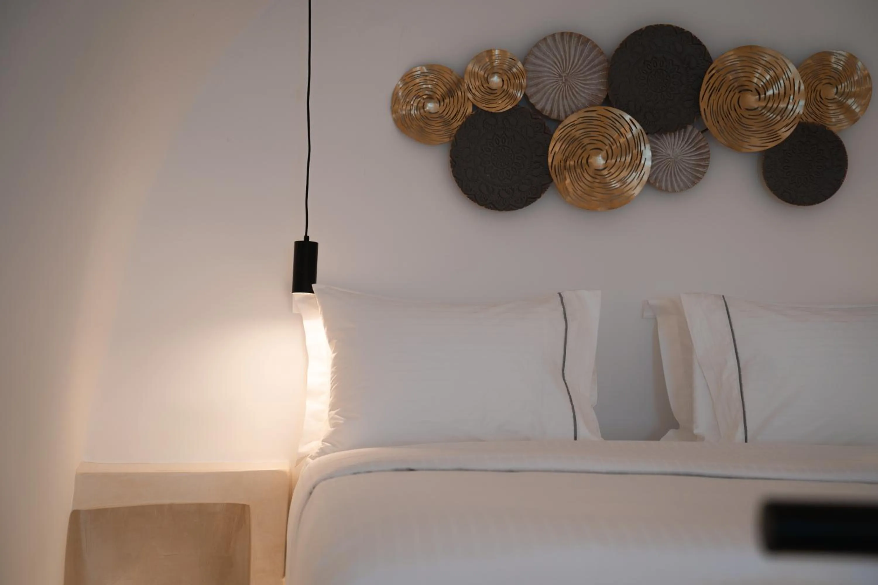 Bed in Bligos Villas