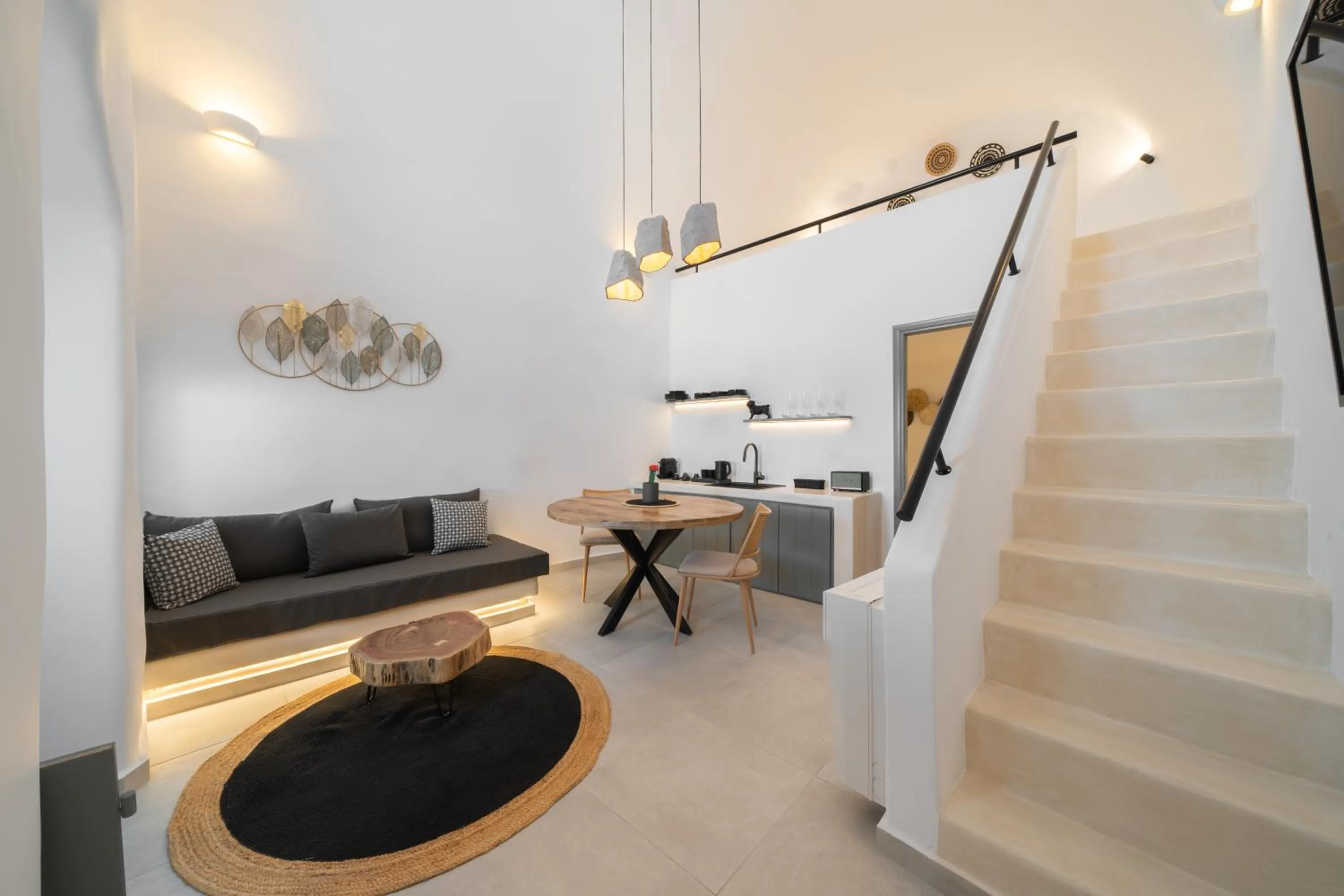 Living room in Bligos Villas