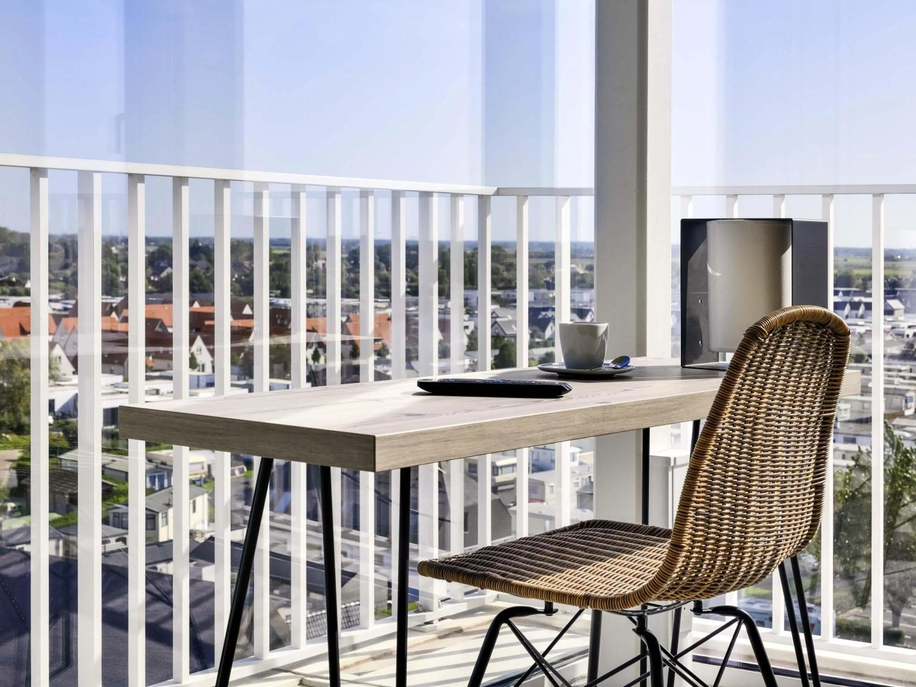 Superior Room with Two Single Beds and Small Balcony in ibis Styles Bredene