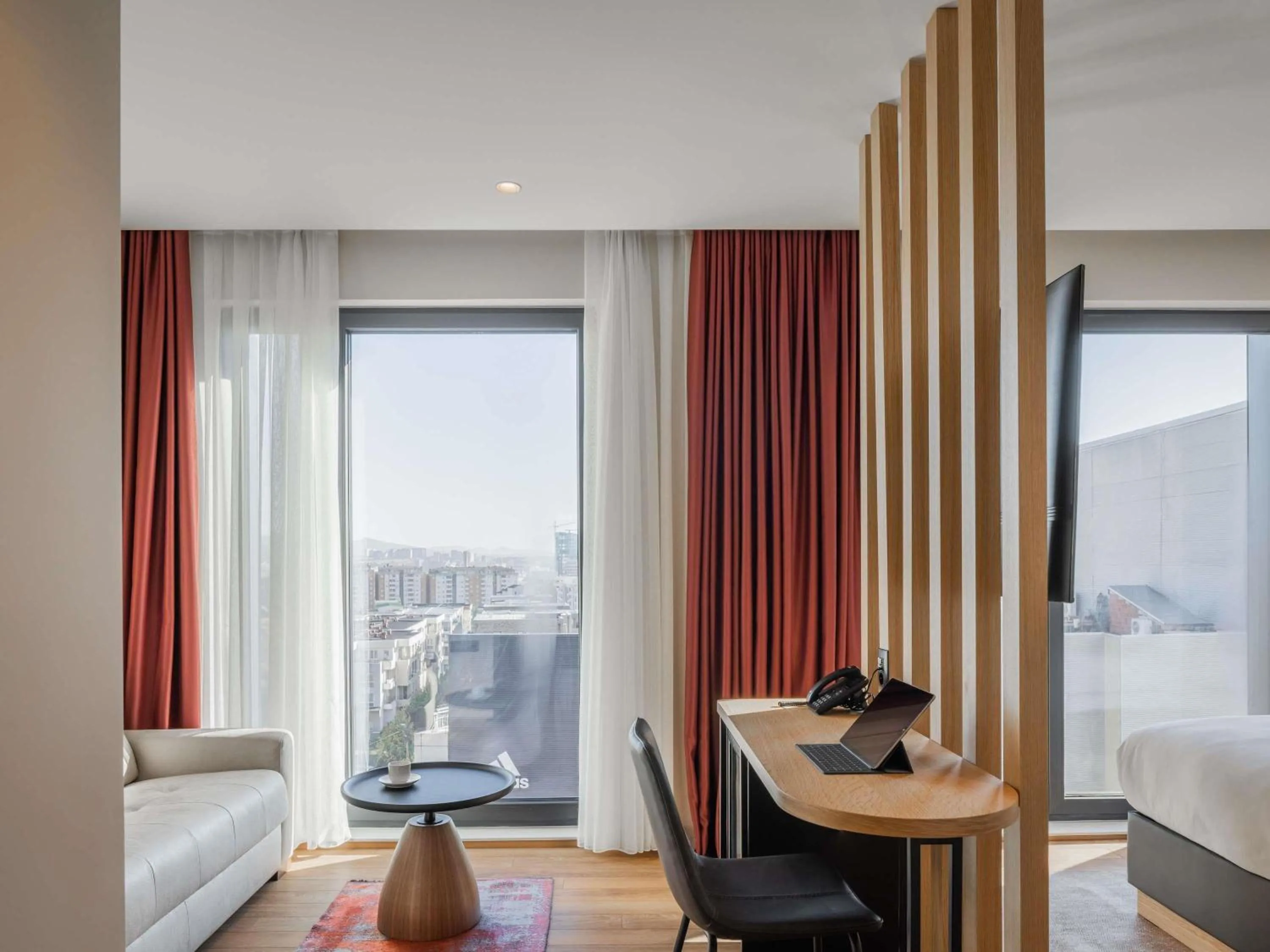 Bedroom, Bed in Mercure Prishtina City