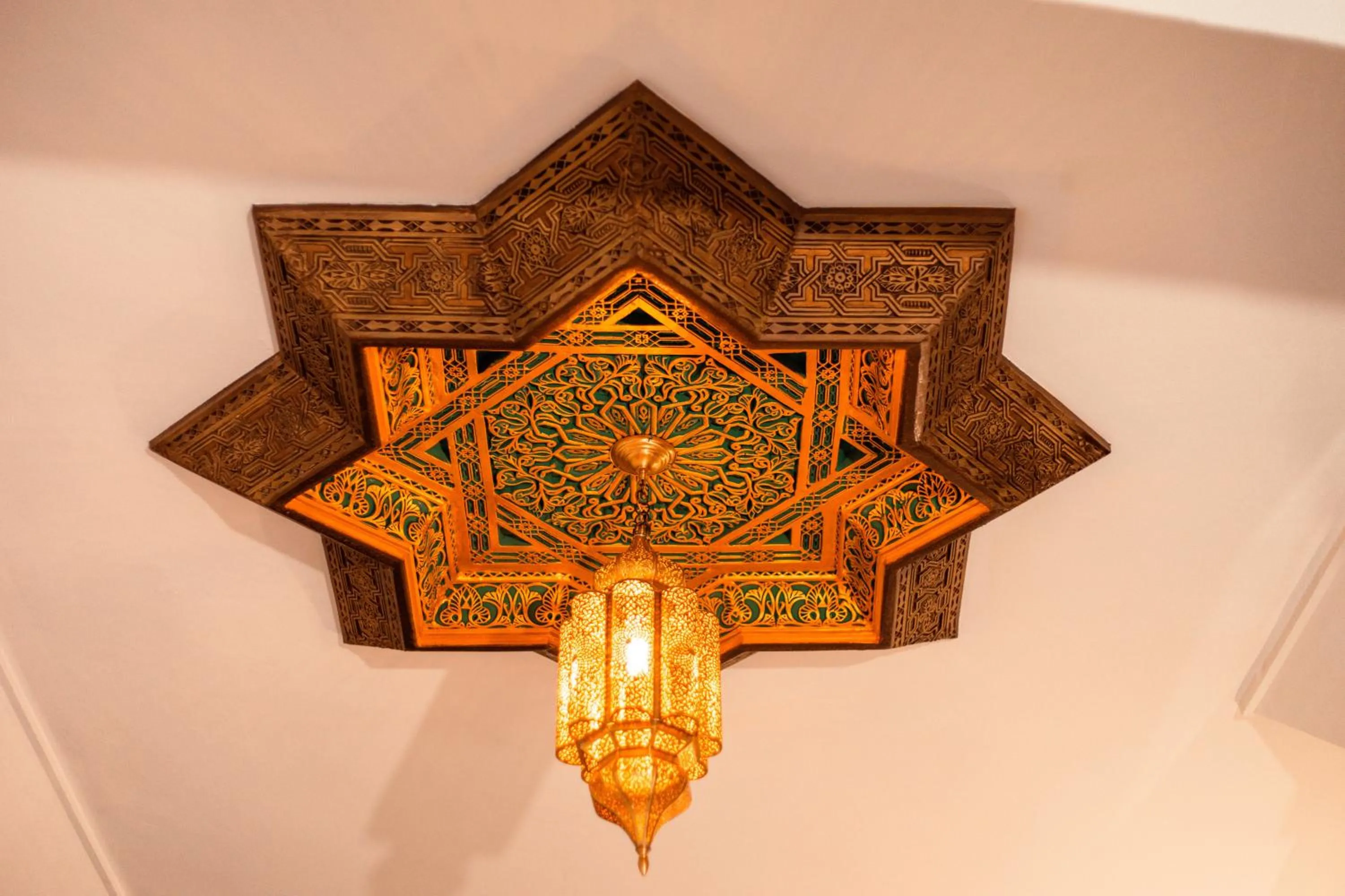 Decorative detail in Riad L'ECOLE