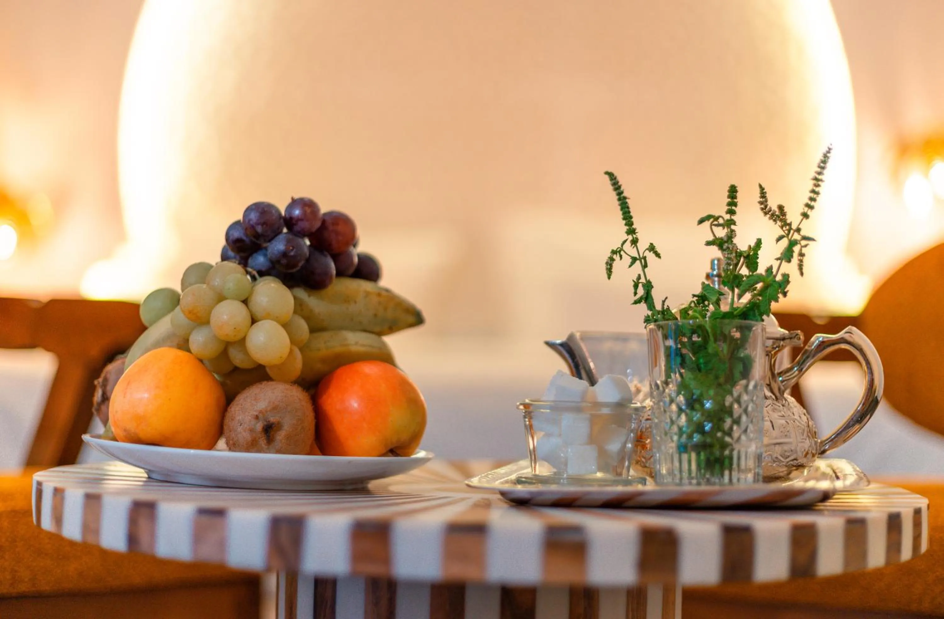 Food and drinks in Riad L'ECOLE