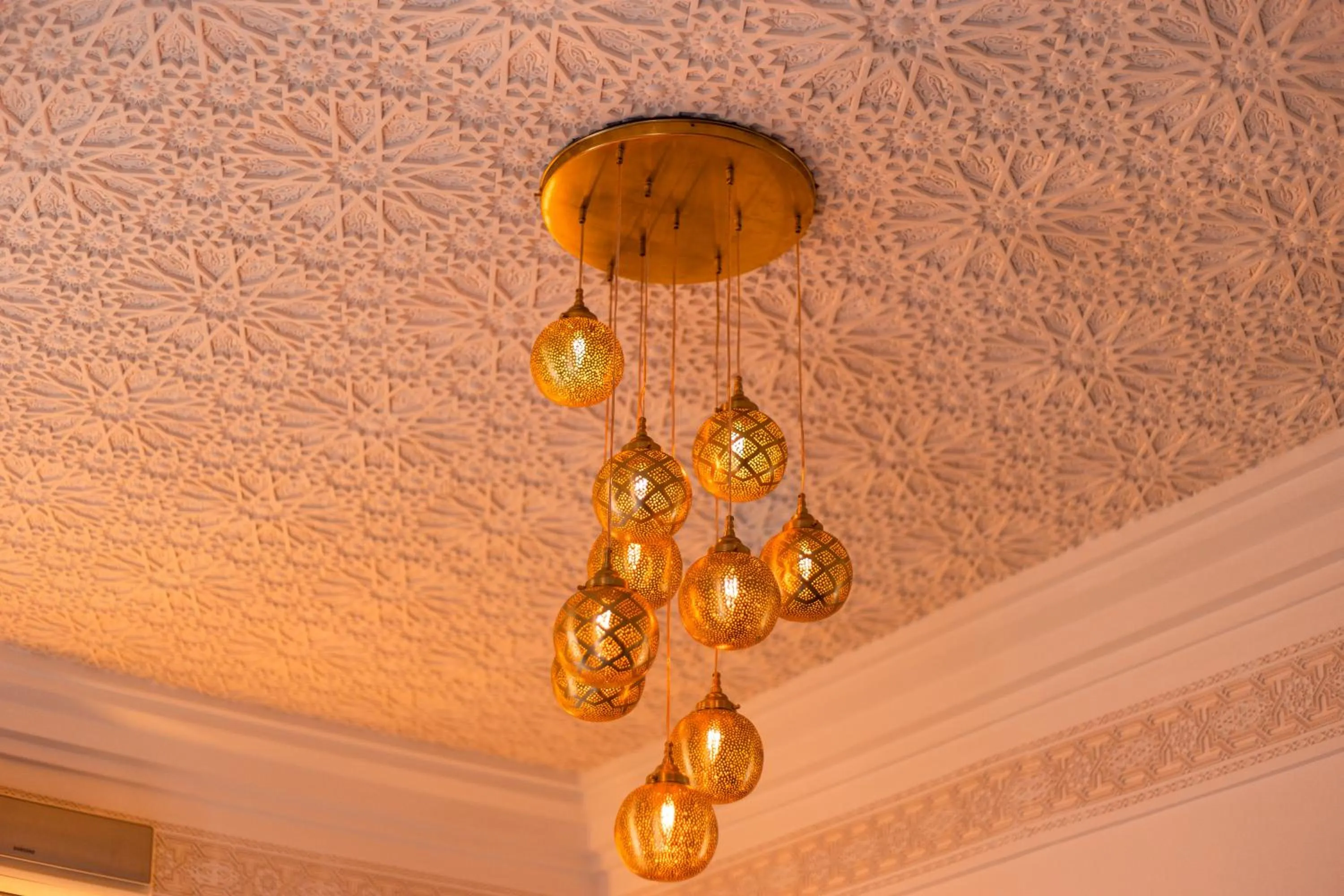 Decorative detail in Riad L'ECOLE