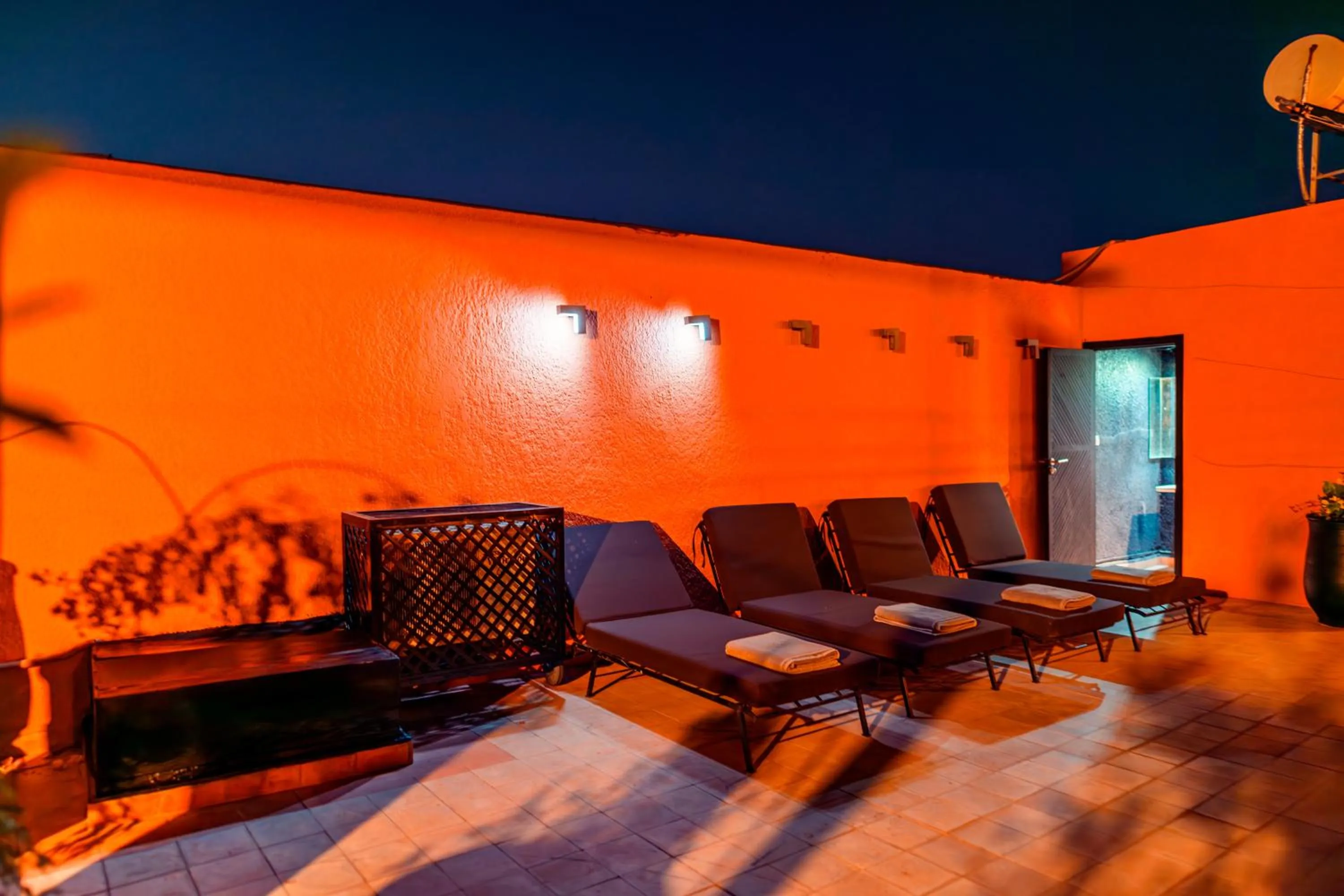 Balcony/Terrace in Riad L'ECOLE