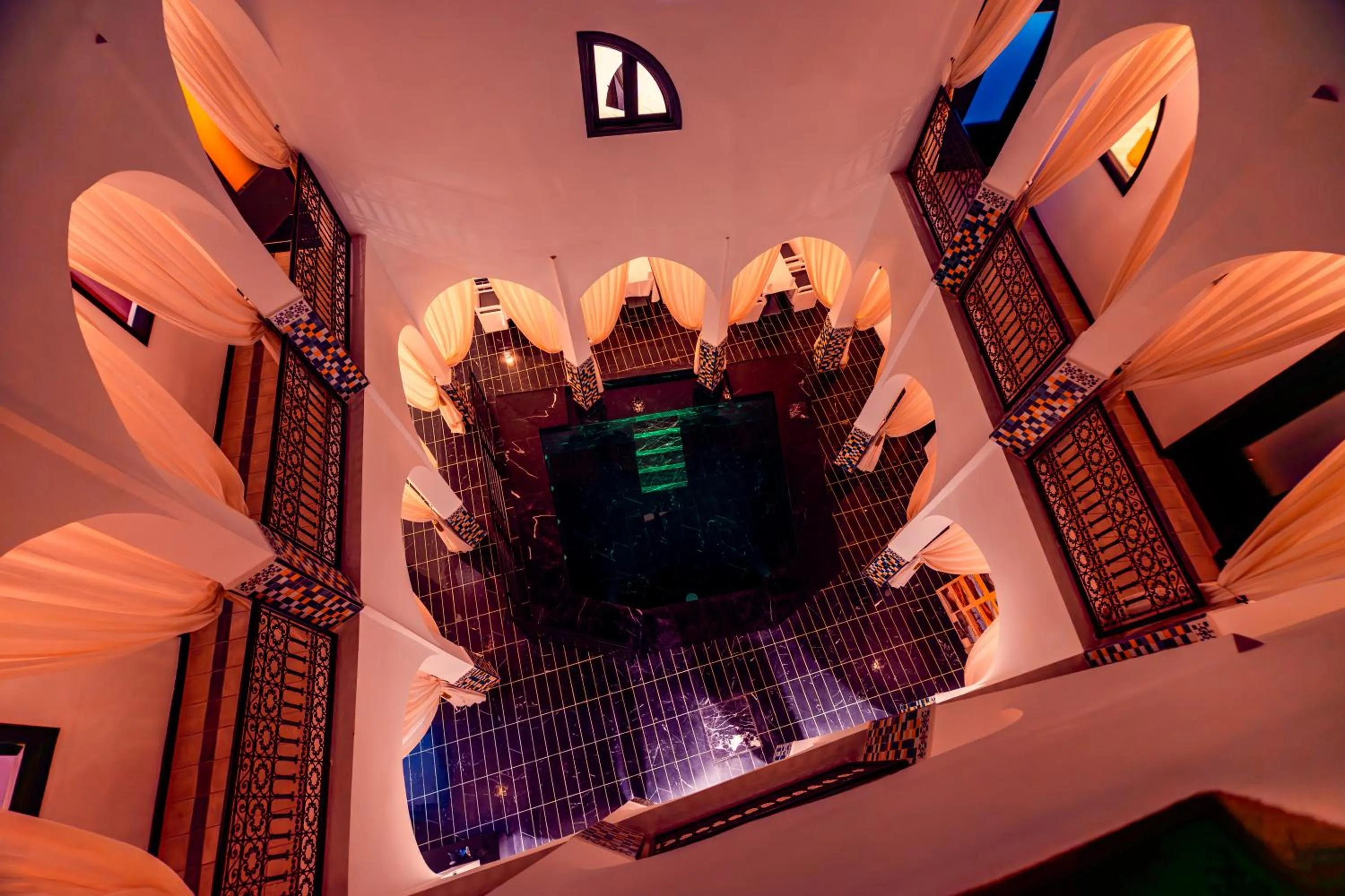 Patio in Riad L'ECOLE