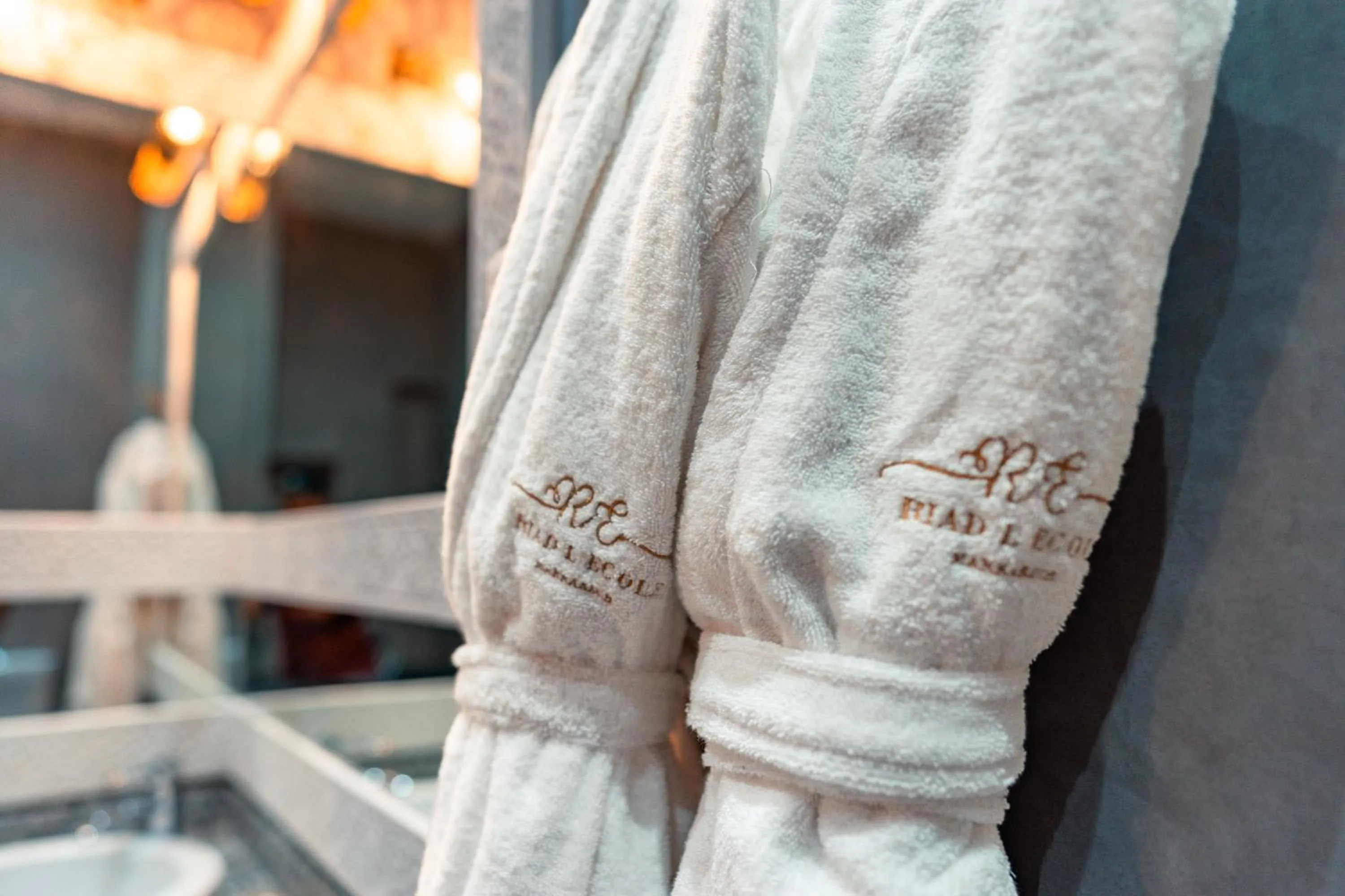 towels in Riad L'ECOLE