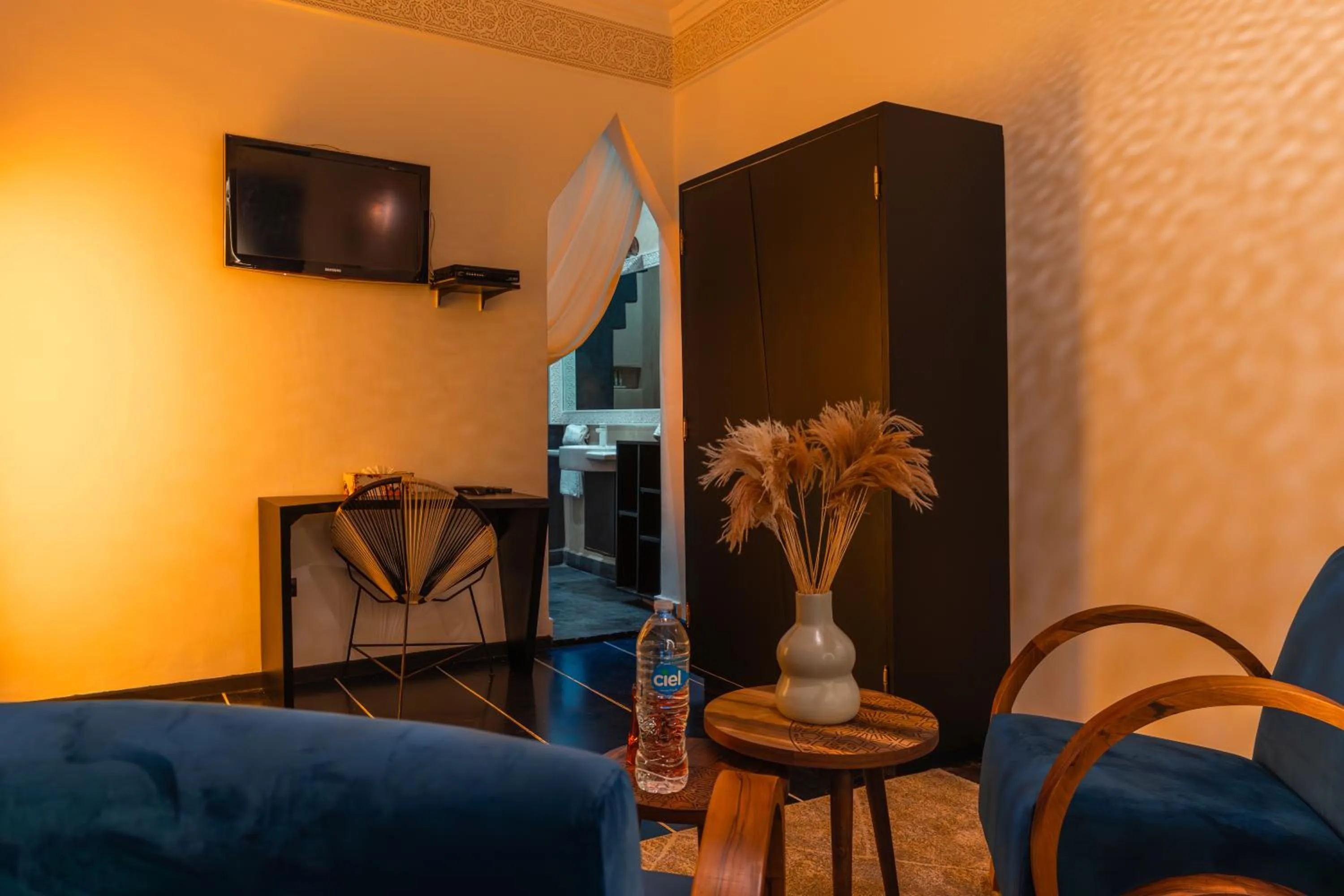 Living room in Riad L'ECOLE