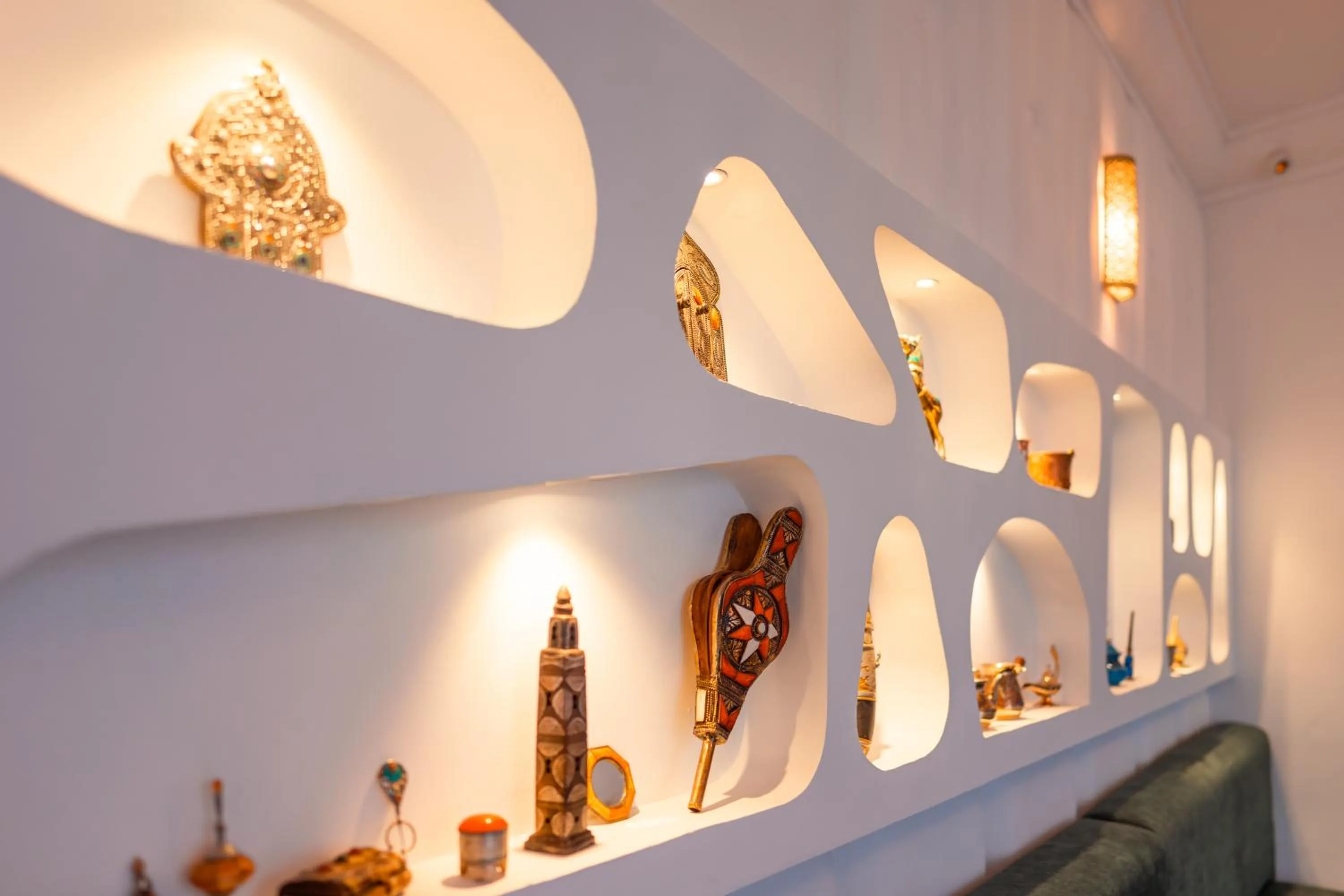 Decorative detail in Riad L'ECOLE