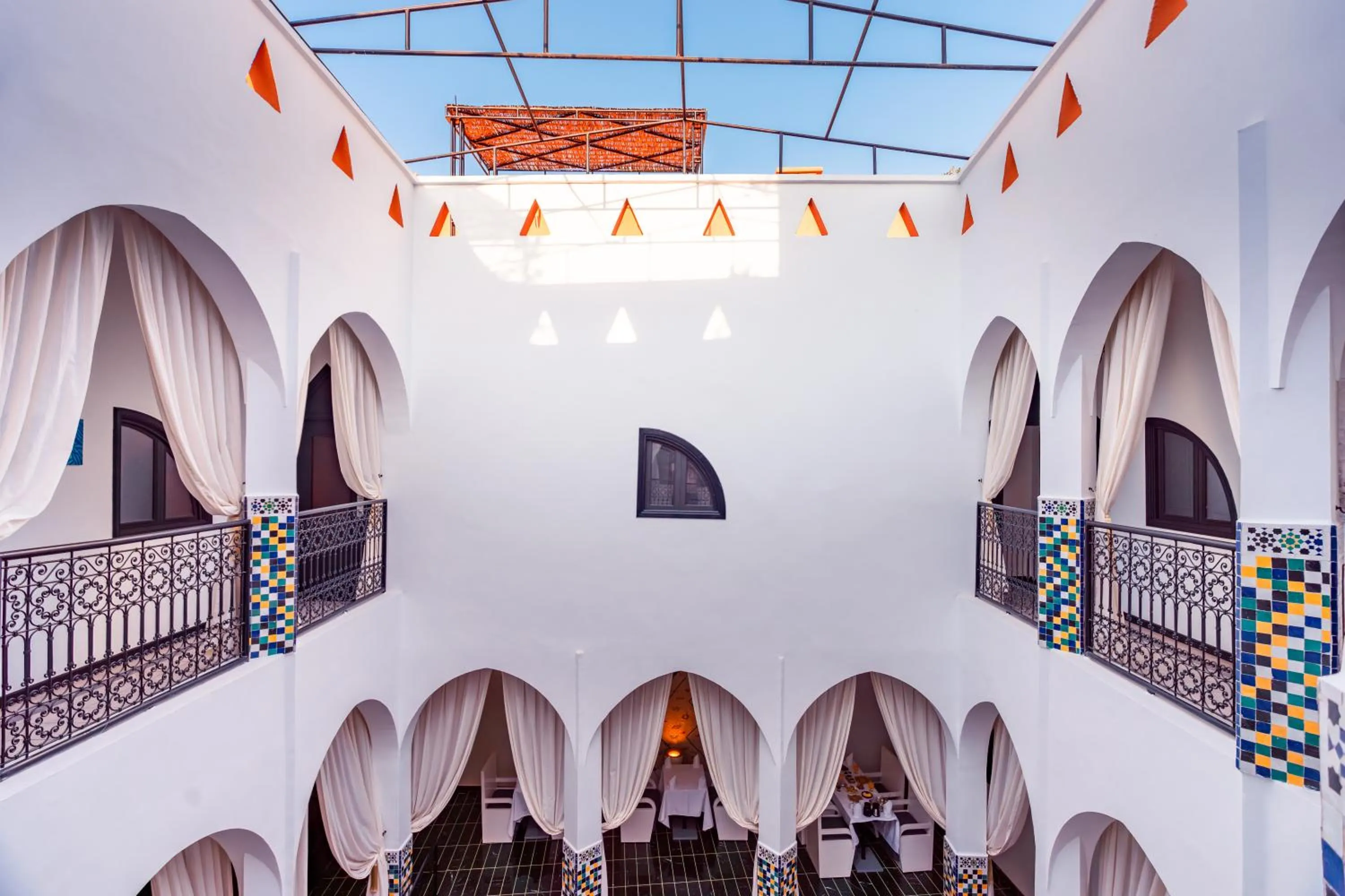 Patio in Riad L'ECOLE