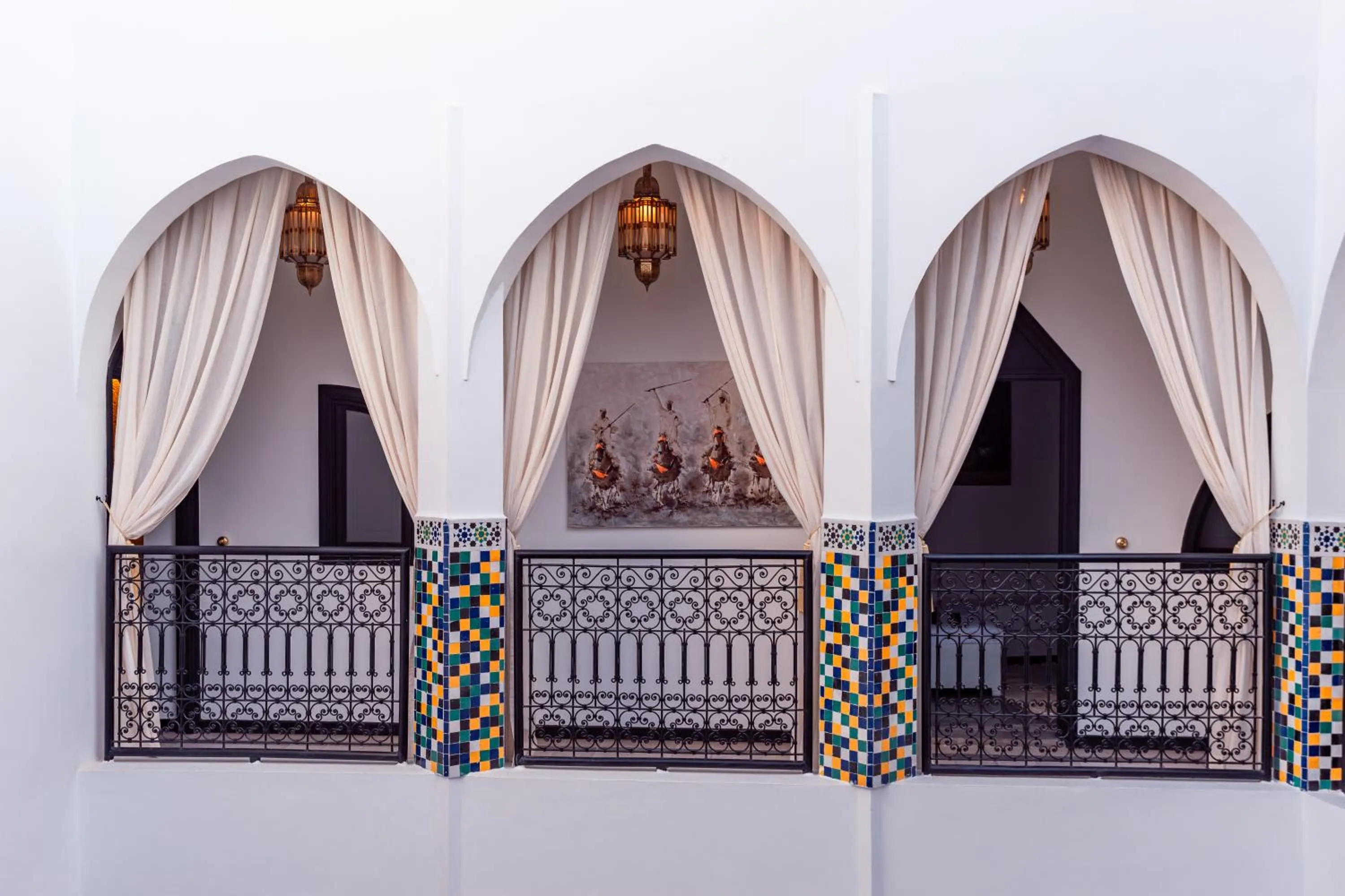 Patio in Riad L'ECOLE