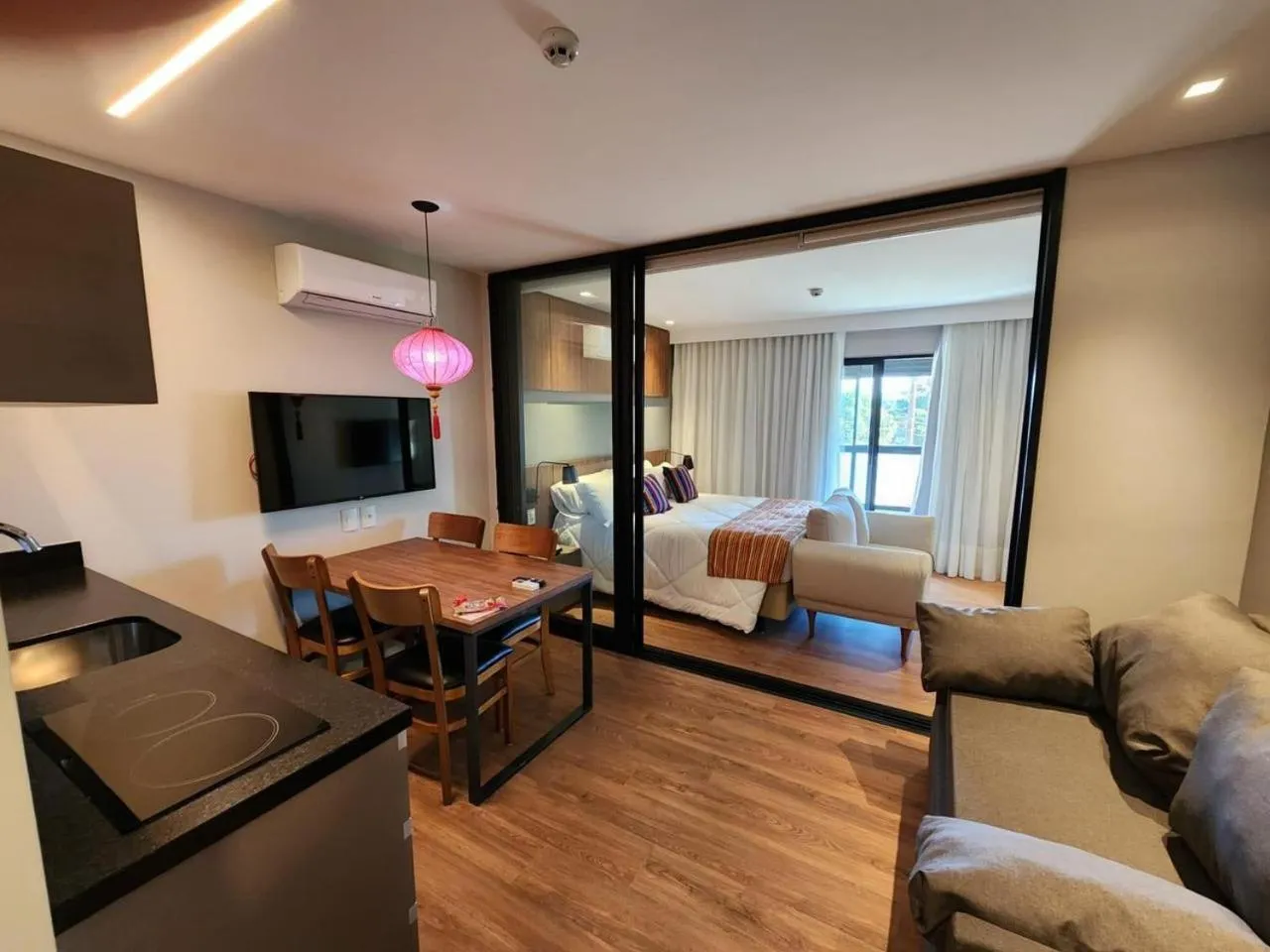 Living room in Quarto no Wanderlust Experience Hotel