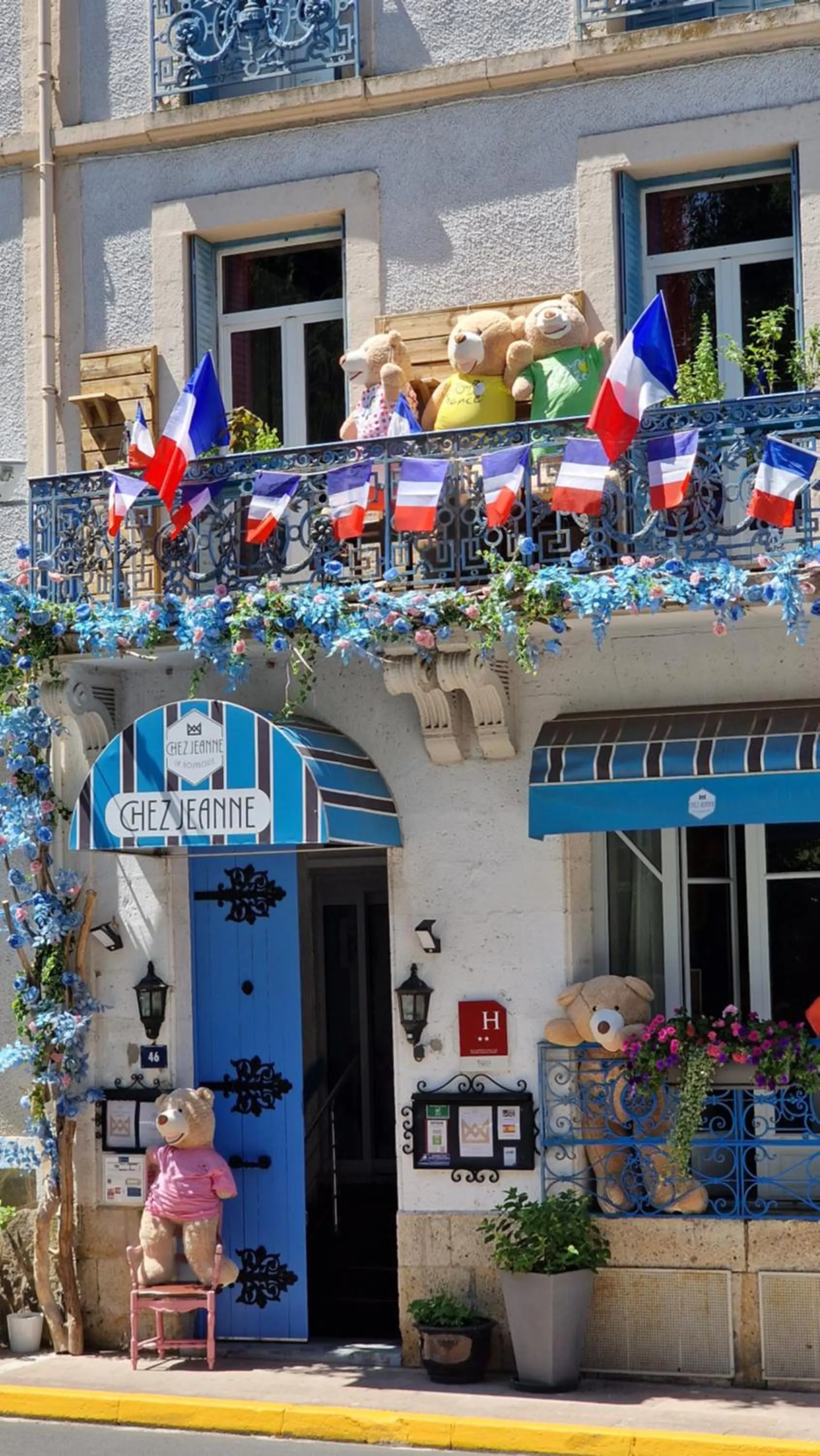 Property building in Hotel ChezJeanne